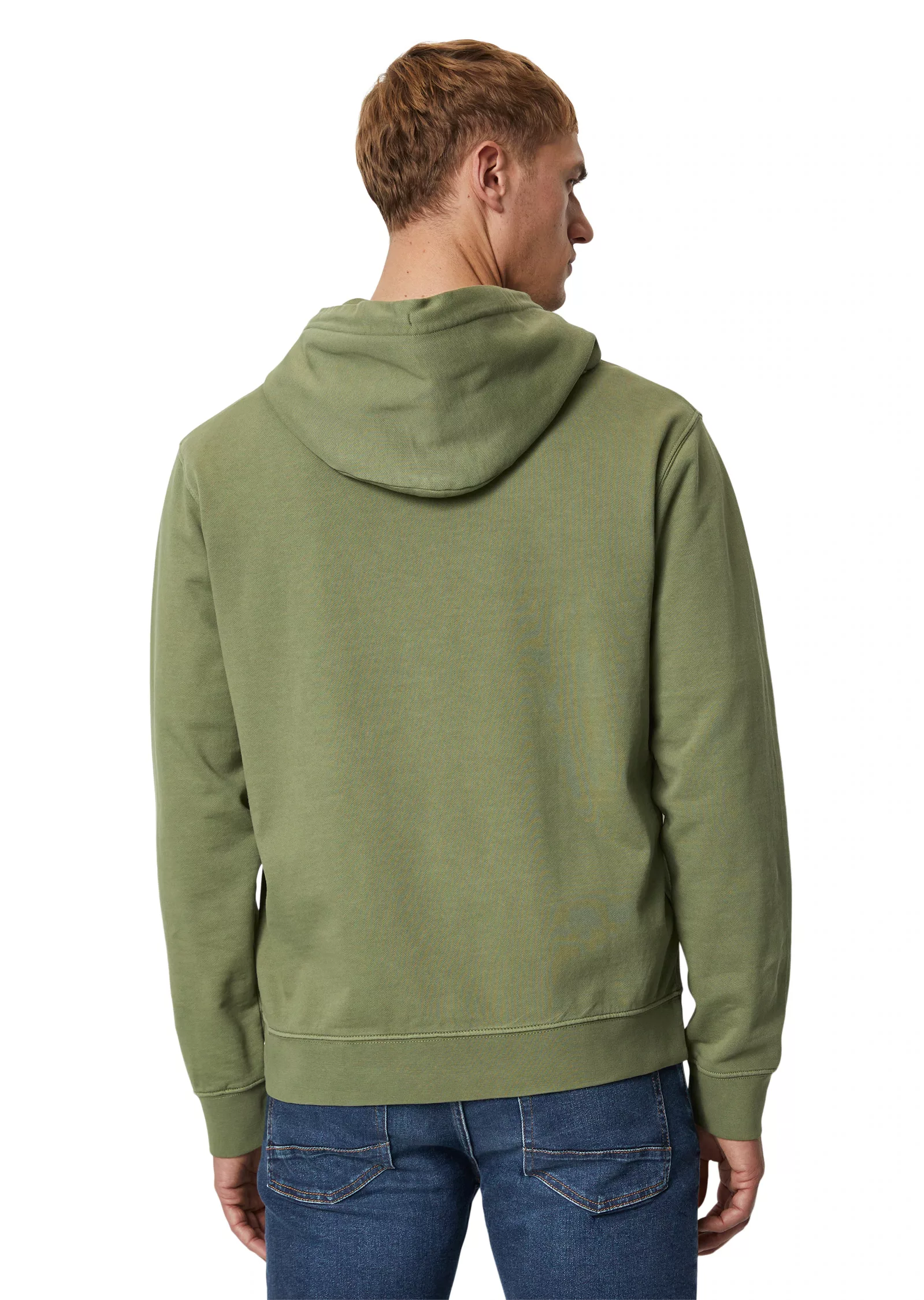 Marc O'Polo Hoodie mit Ton-in-Ton Stickerei günstig online kaufen