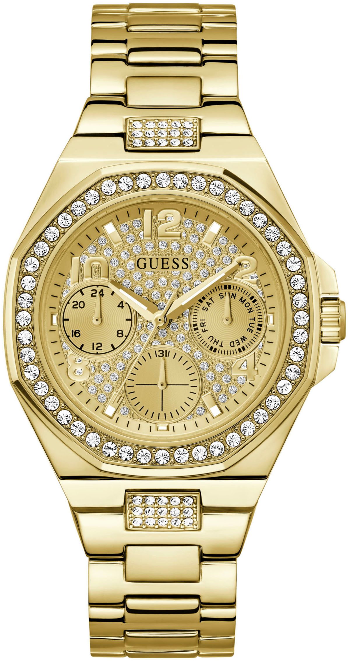 Guess Multifunktionsuhr LADY EMPIRE GW0777L2, Quarzuhr, günstig online kaufen
