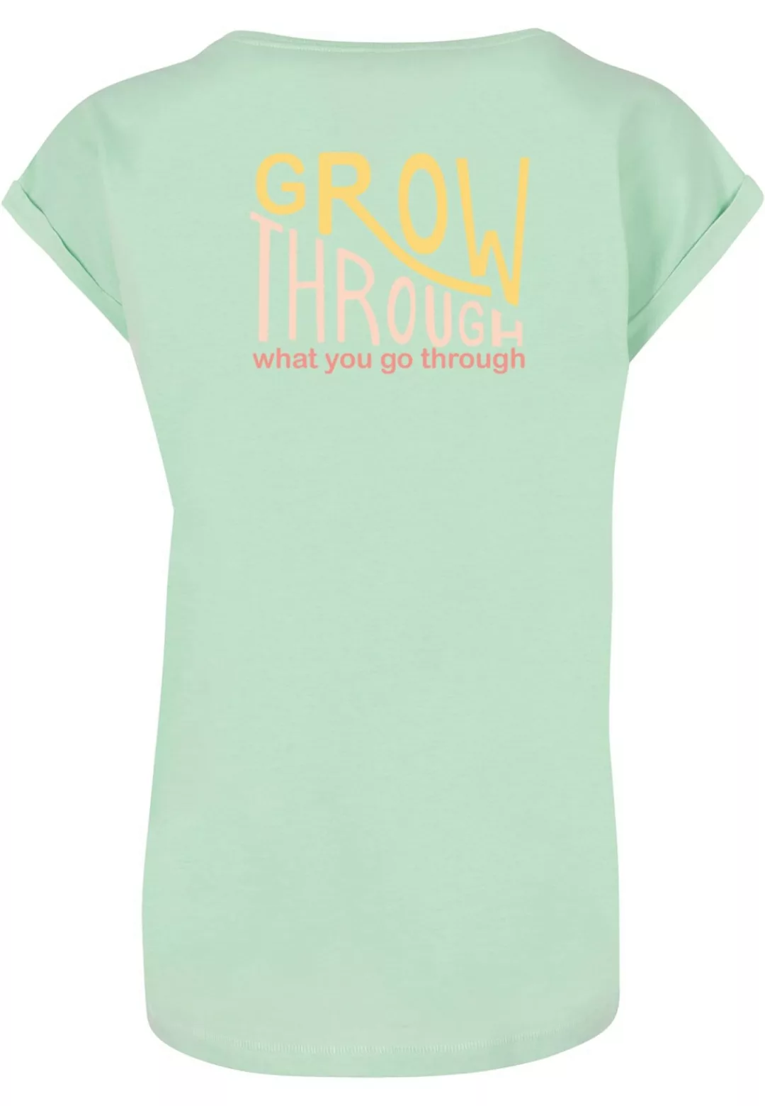 Merchcode T-Shirt "Merchcode Damen Ladies Spring - Grow through 1 T-Shirt" günstig online kaufen