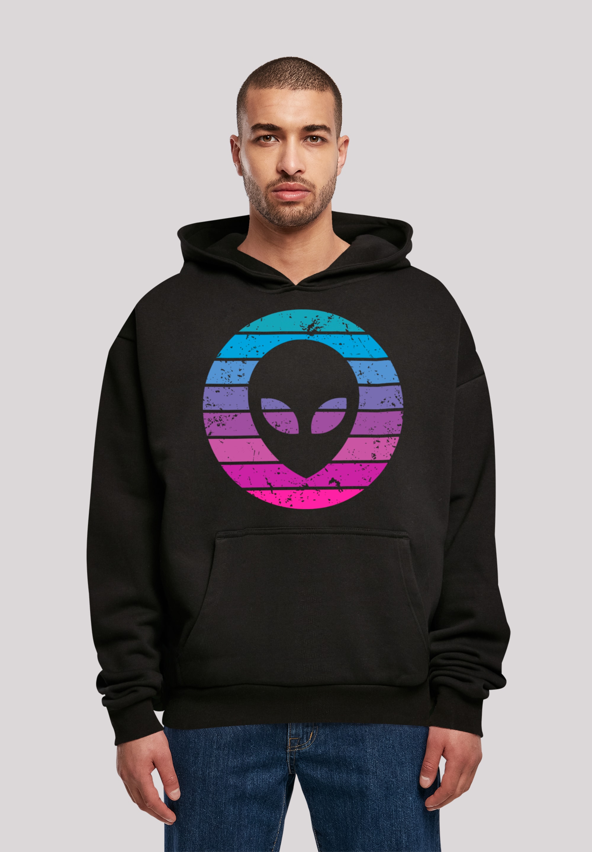 F4NT4STIC Kapuzenpullover "Alien Kopf", Premium Qualität günstig online kaufen