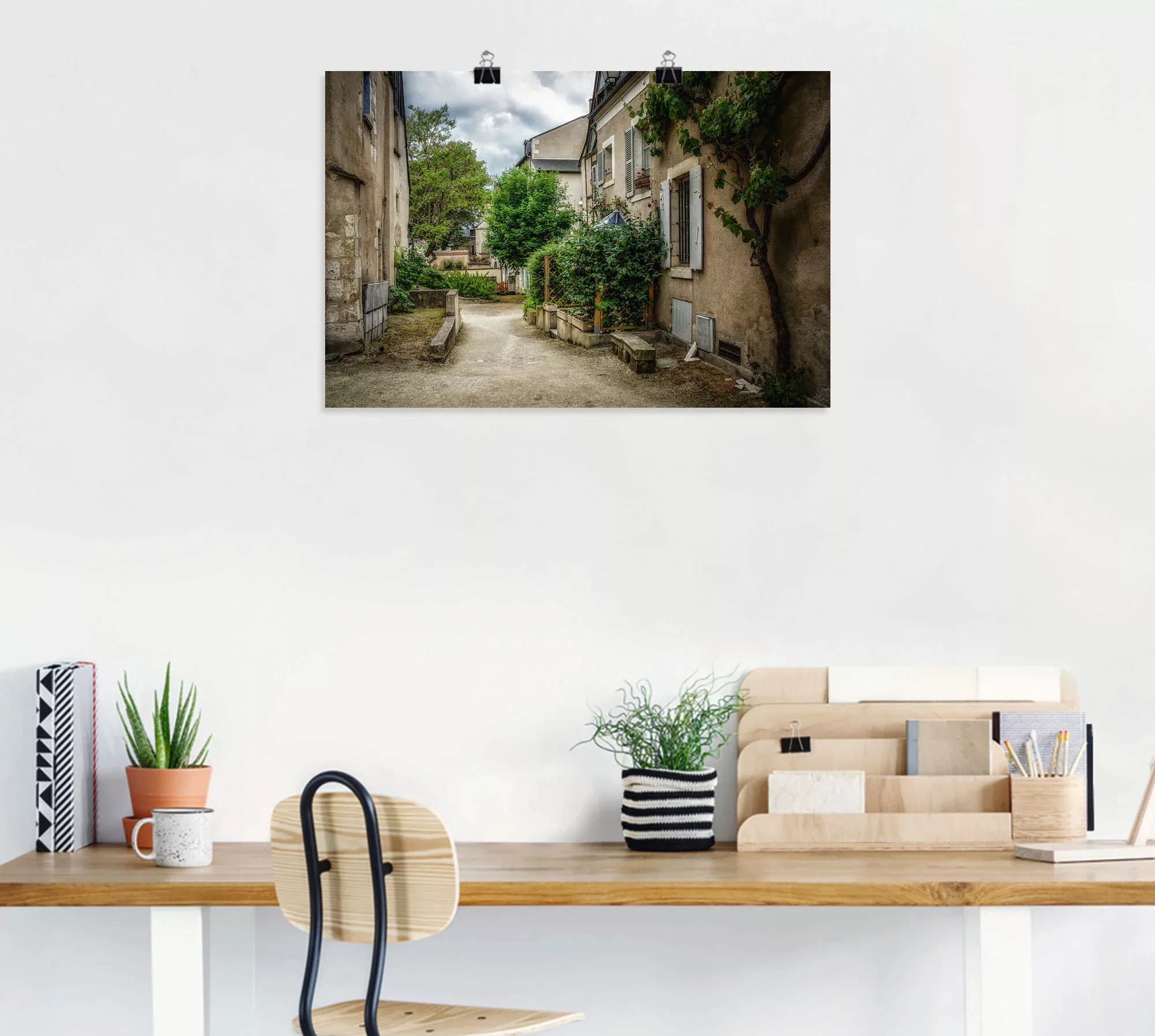 Artland Wandbild »Dorf in der Bretagne - Frankreich«, Frankreich, (1 St.), günstig online kaufen
