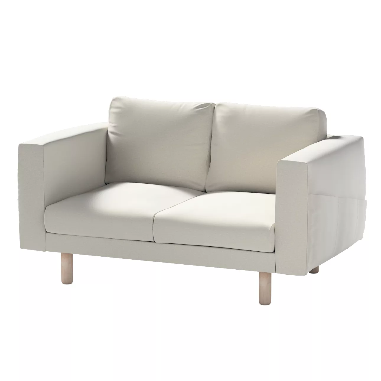 Bezug für Norsborg 2-Sitzer Sofa, grau, Norsborg 2-Sitzer Sofabezug, Ingrid günstig online kaufen