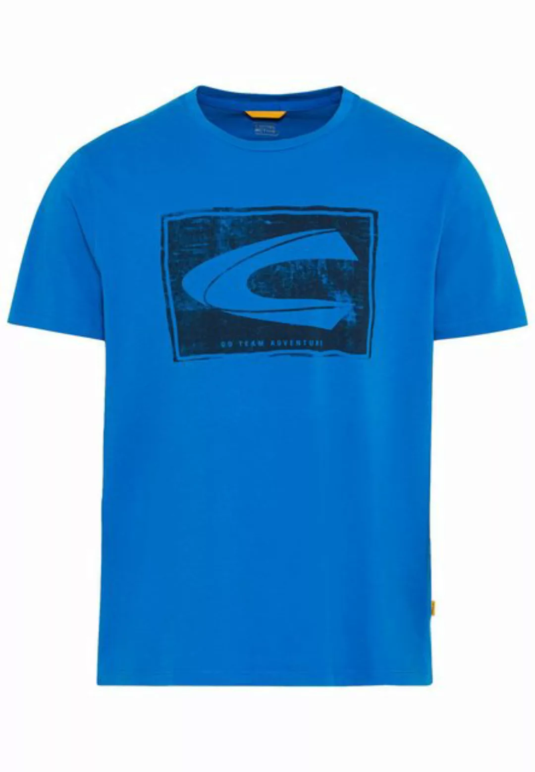 camel active T-Shirt mit Logo-Print günstig online kaufen