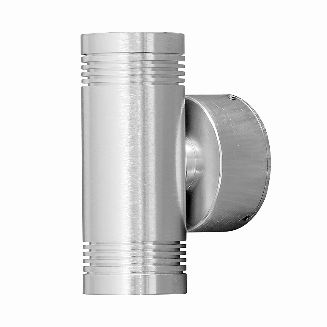 home24 Konstsmide LED Wandleuchte Monza Medium Modern Silber Aluminium 6-fl günstig online kaufen