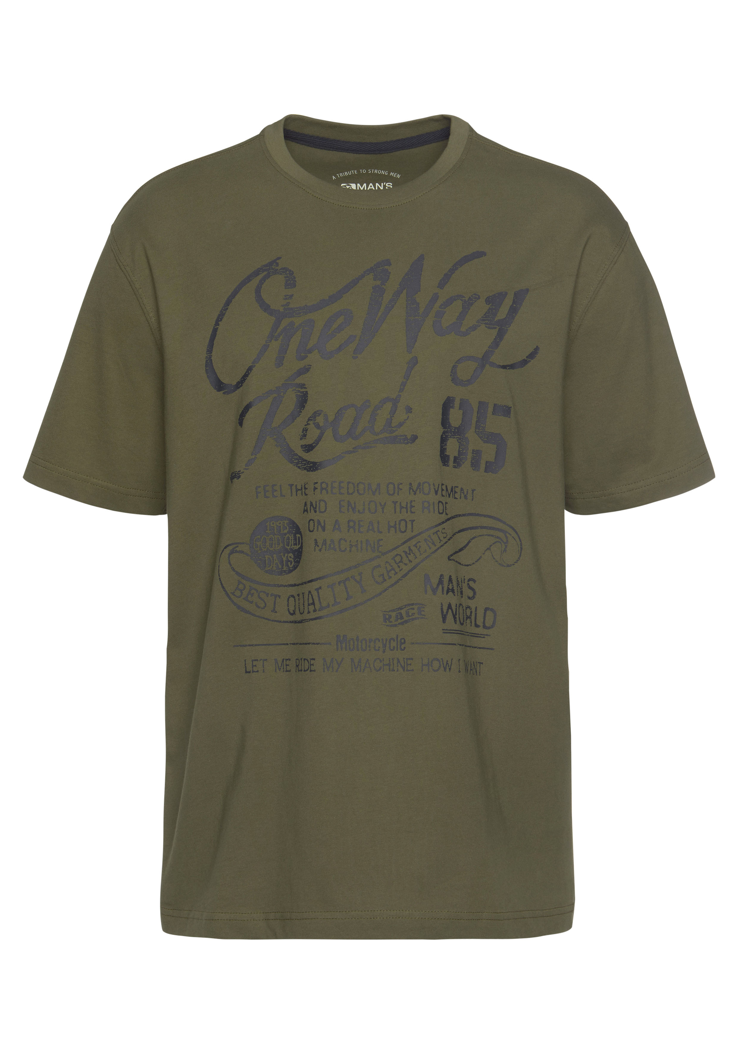 Man's World T-Shirt Kurzarm, Regular Fit, günstig online kaufen