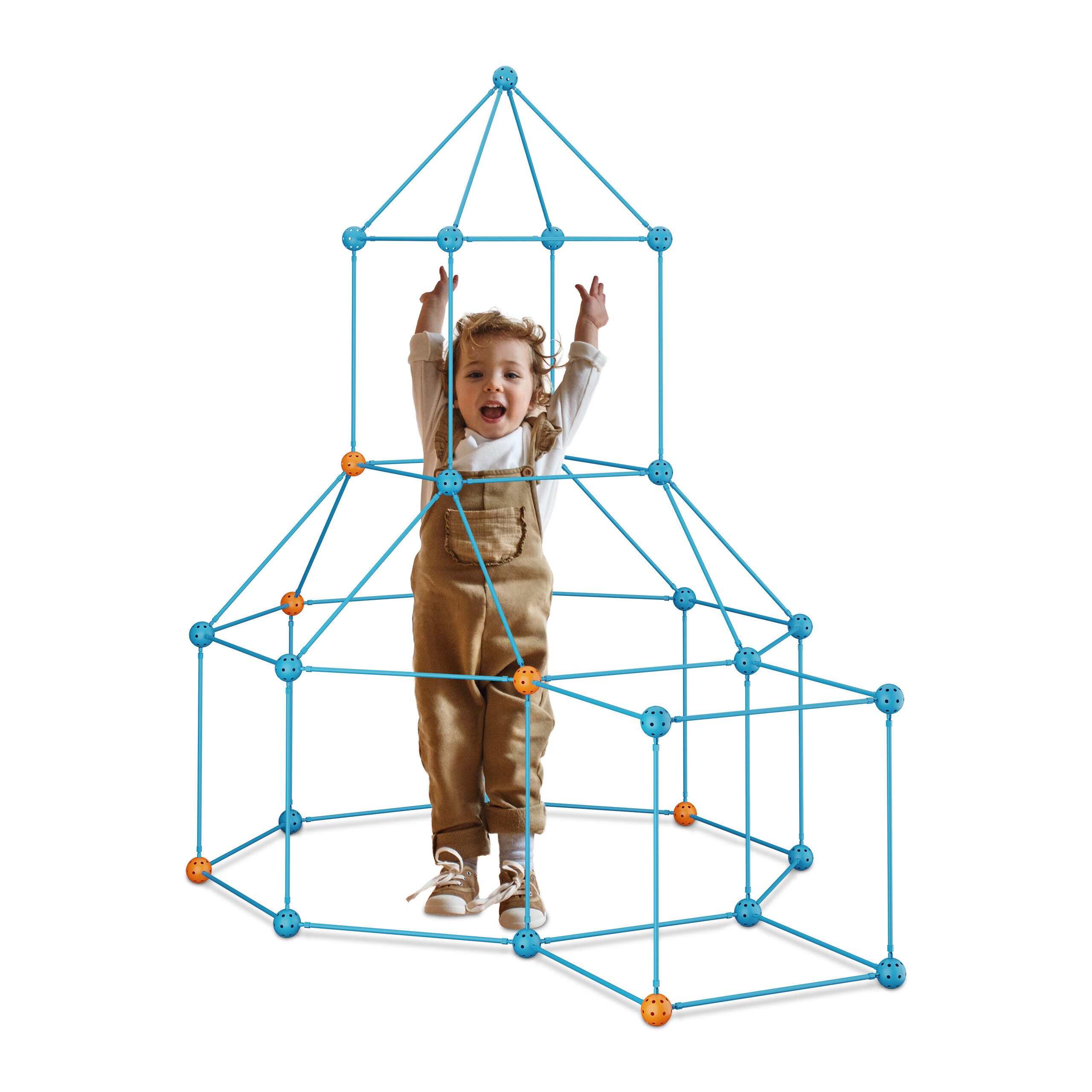 relaxdays Spielzelt DIY Konstruktionsspielzeug Höhle bauen günstig online kaufen