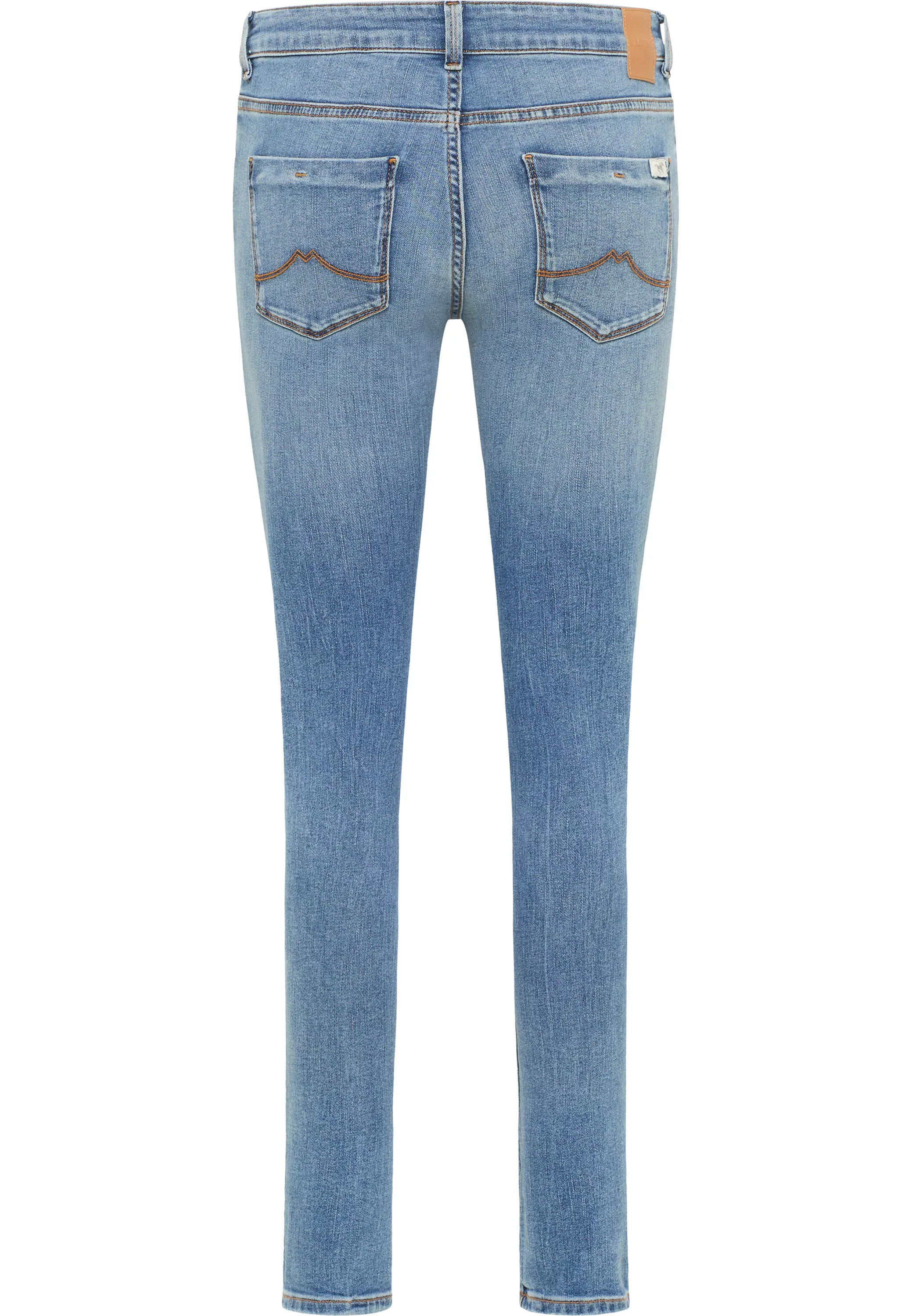 Mustang Damen Jeans QUINCY Skinny Fit - Blau - Light Blue Denim günstig online kaufen