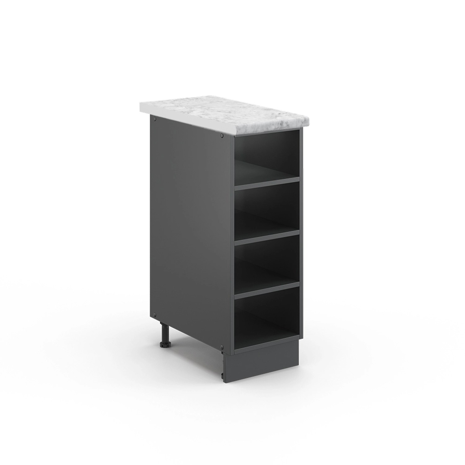Vicco Unterschrank Fame-Line, Anthrazit, 30 cm, günstig online kaufen