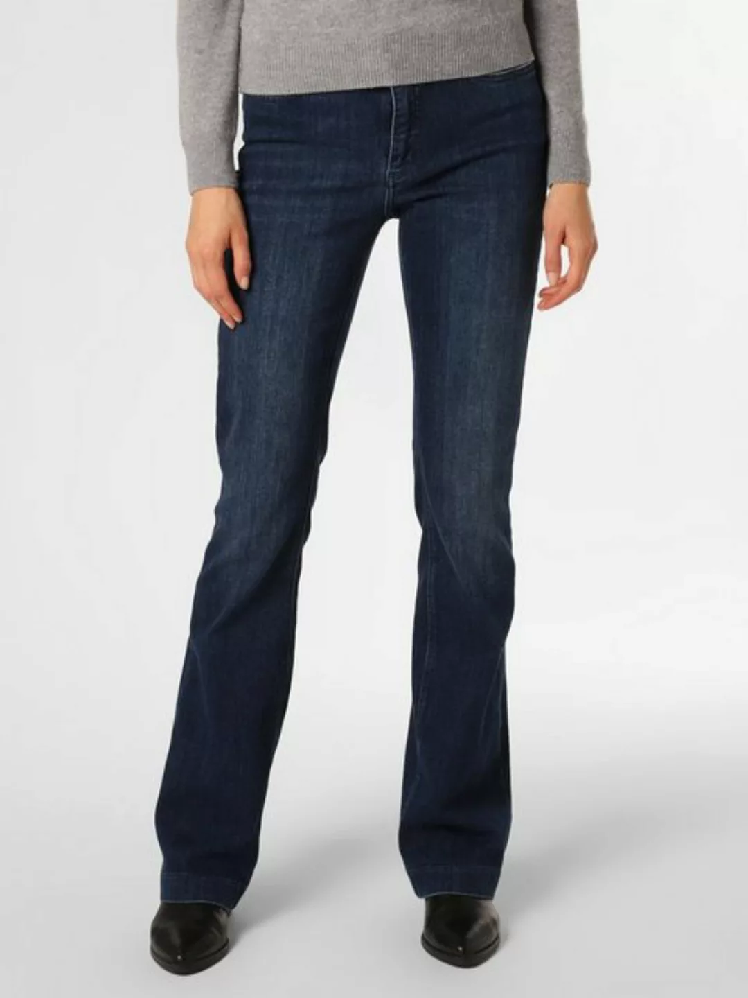 MAC Slim-fit-Jeans MAC Bootcut Jeans aus Mega Flex Denim in Cobalt Au (1-tl günstig online kaufen