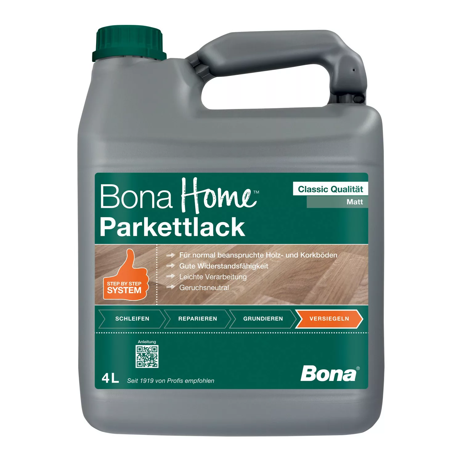 Bona Home Parkettlack Classic matt 4 l günstig online kaufen