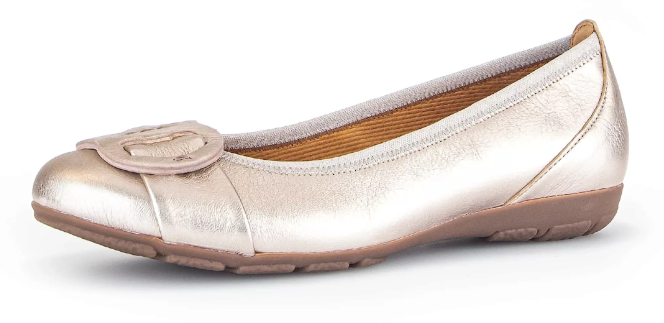 Gabor Ballerina, flache Schuhe, Slipper mit Hovercraft Luftkammern-Laufsohl günstig online kaufen