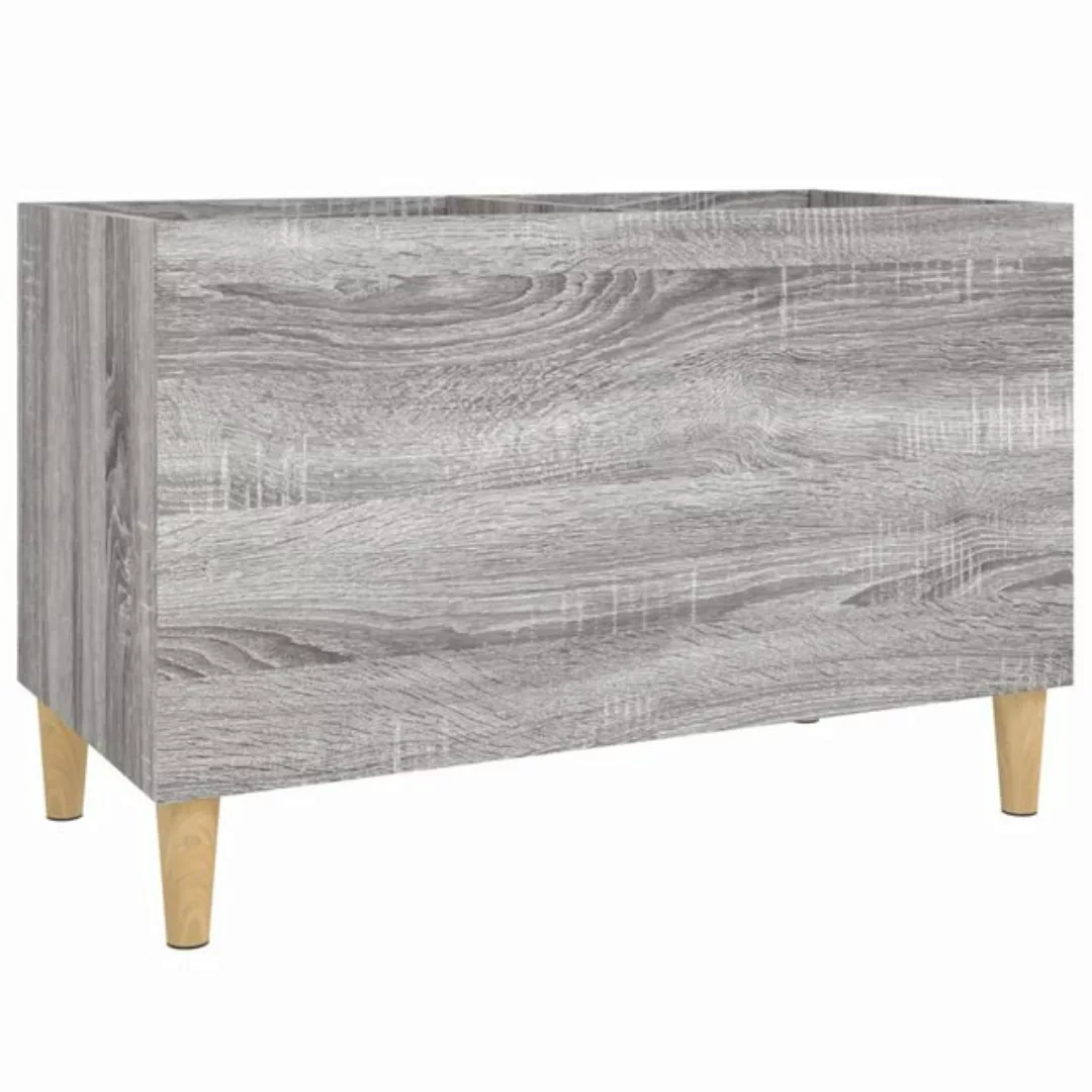 vidaXL Beistellschrank Plattenschrank Grau Sonoma 74,5x38x48 cm Holzwerksto günstig online kaufen