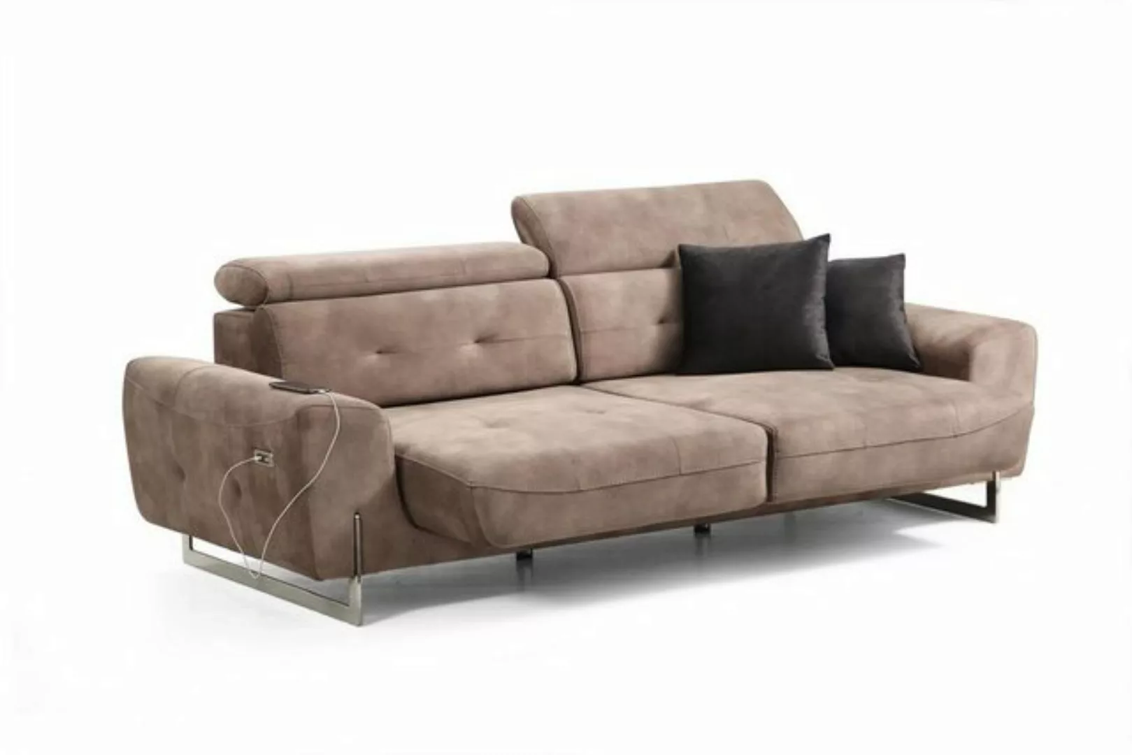 JVmoebel 3-Sitzer Sofa Stil Modern Design Polstermöbel Luxus Textil, 1 Teil günstig online kaufen