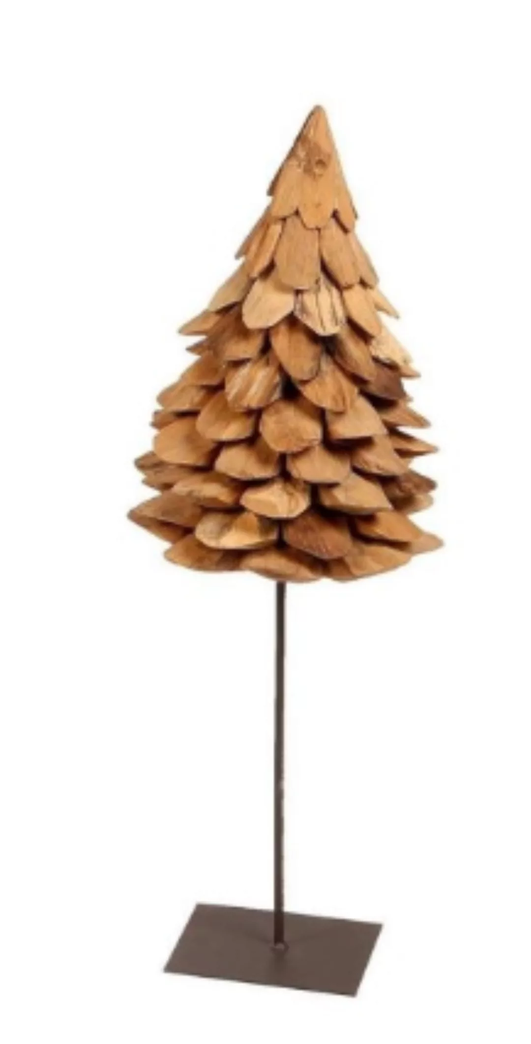 Deko Baum aus Teakholz M 70 cm, Ø 25 cm günstig online kaufen