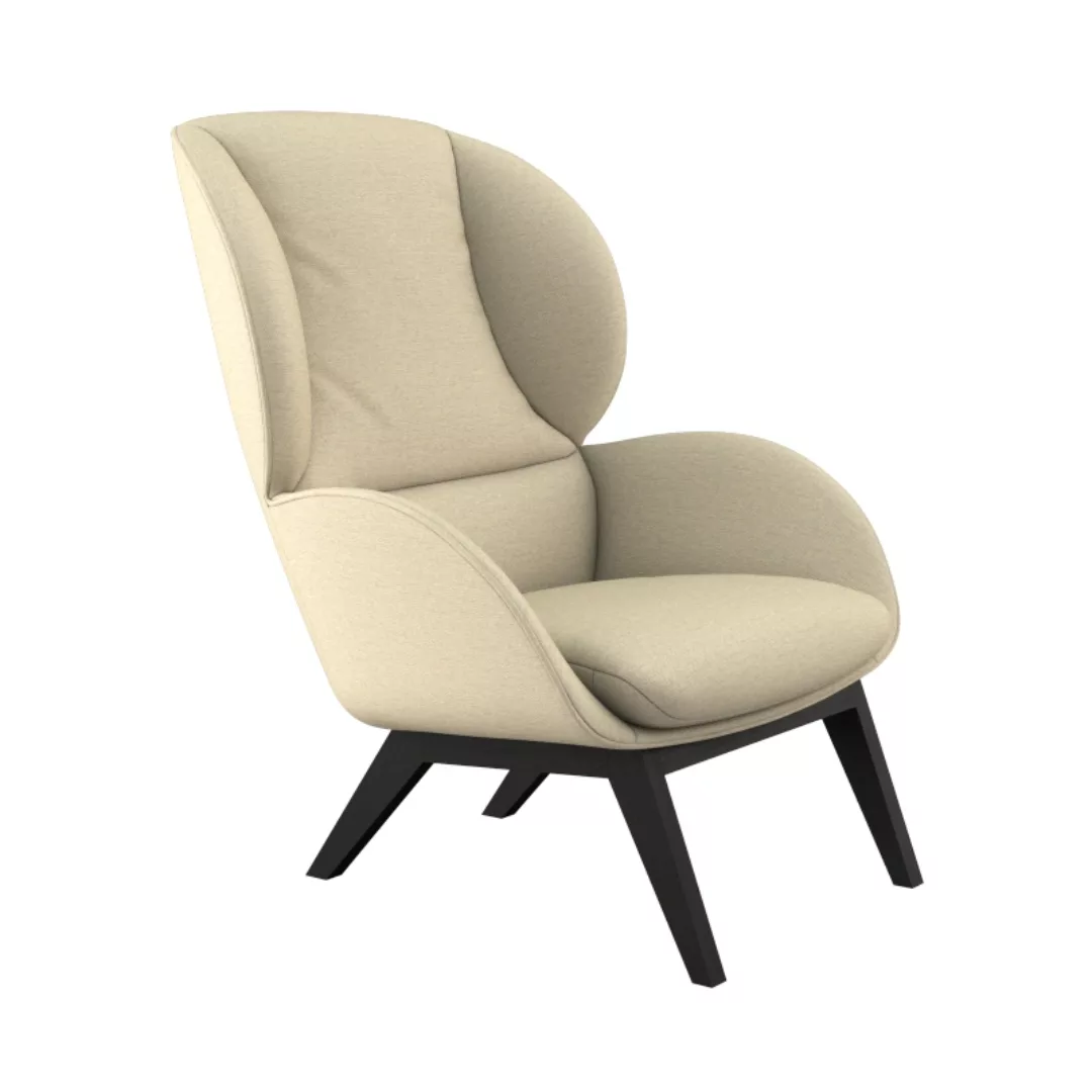 FLEXLUX Ohrensessel "Adria Designsessel, Loungesessel,", Stil & Komfort, or günstig online kaufen