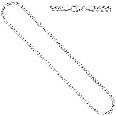 SIGO Panzerkette 925 Sterling Silber 60 cm Kette Halskette Silberkette Kara günstig online kaufen