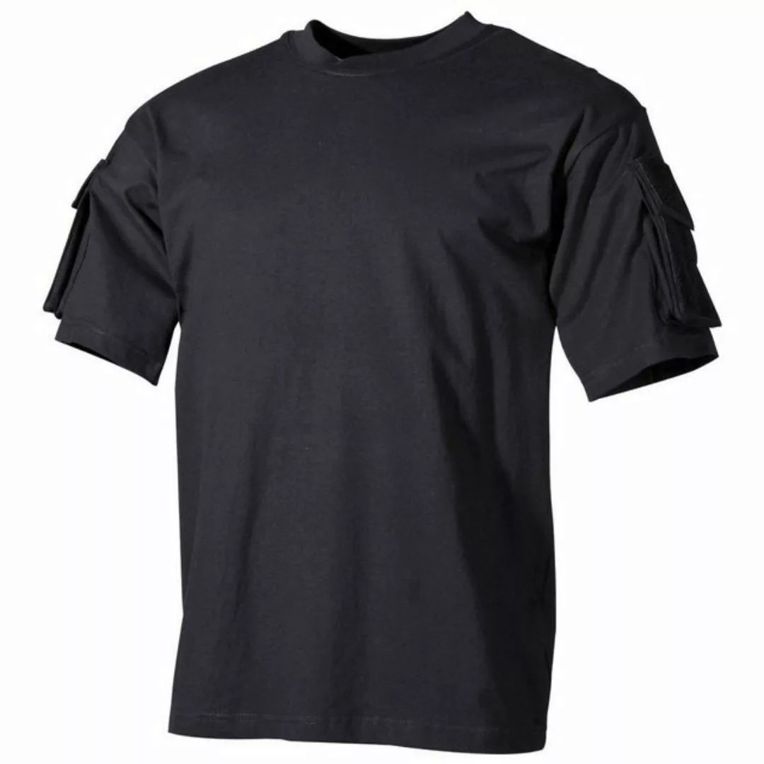 MFH T-Shirt Outdoor T-Shirt, halbarm, schwarz, mit Ärmeltaschen XXL günstig online kaufen