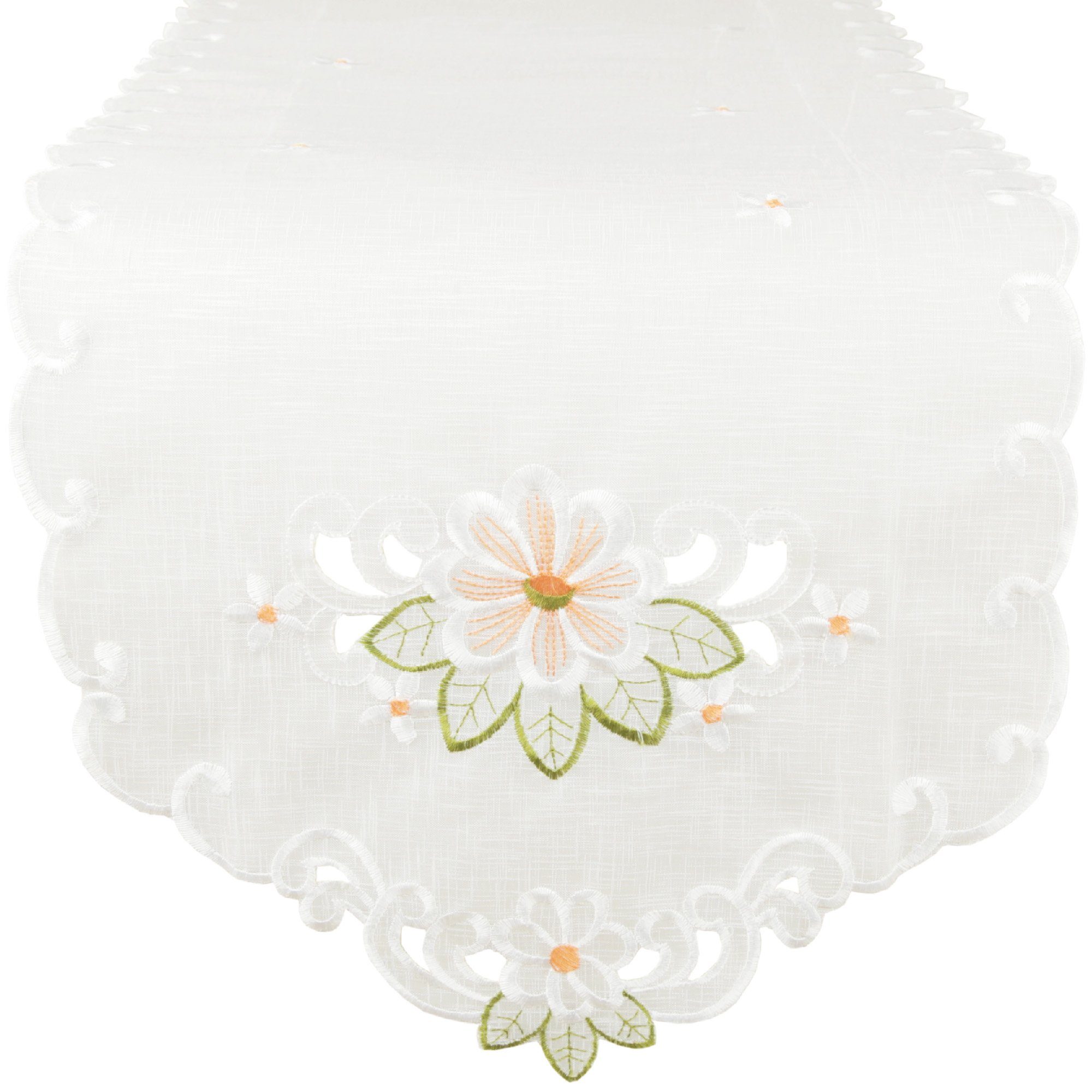 Arsvita Tischläufer bestickt 140x35cm Platzdecke (1-tlg), günstig online kaufen
