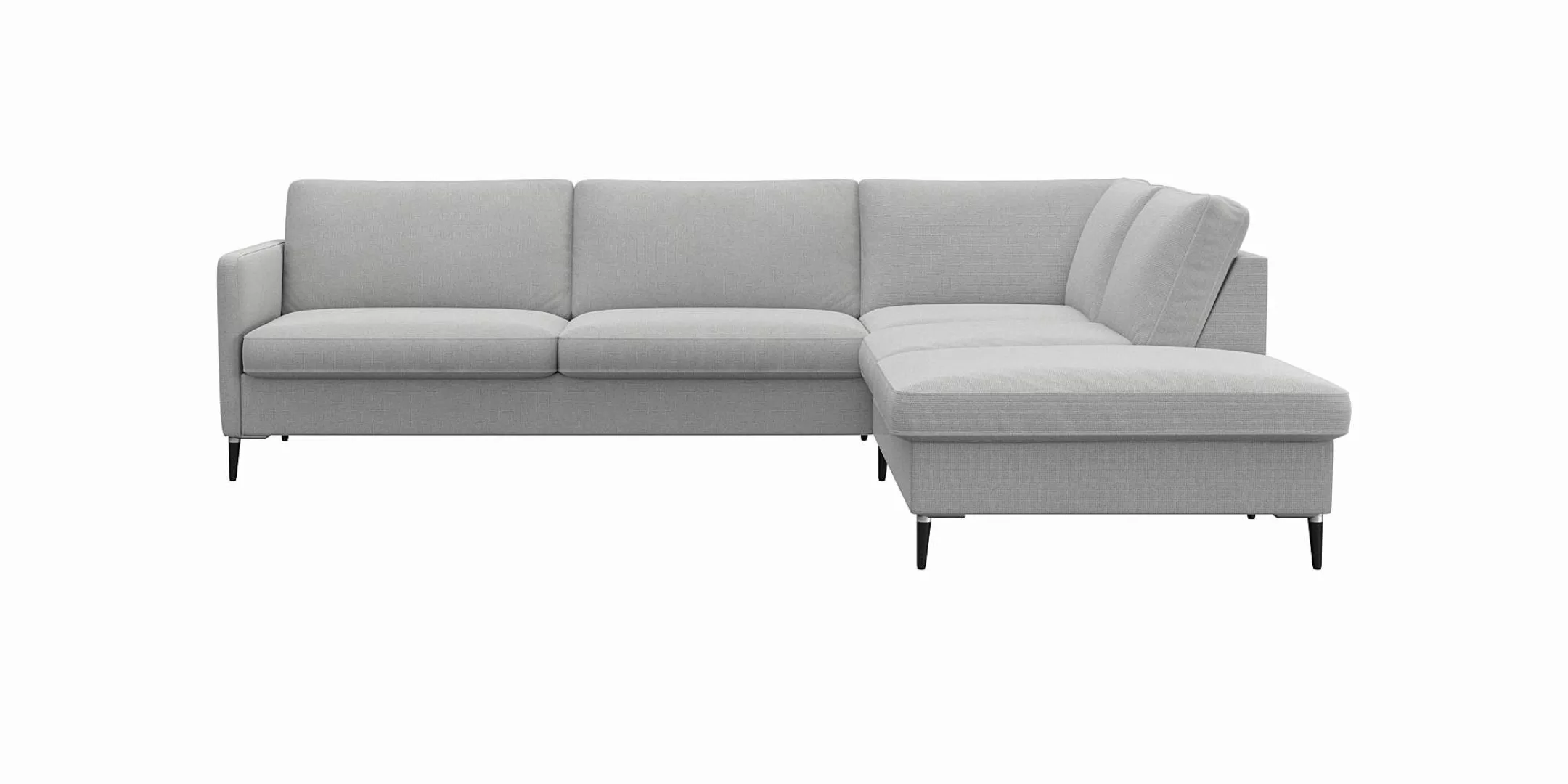 FLEXLUX Ecksofa »Fiore, super Sitzkomfort durch Kaltschaum im Sitz, L-Form« günstig online kaufen