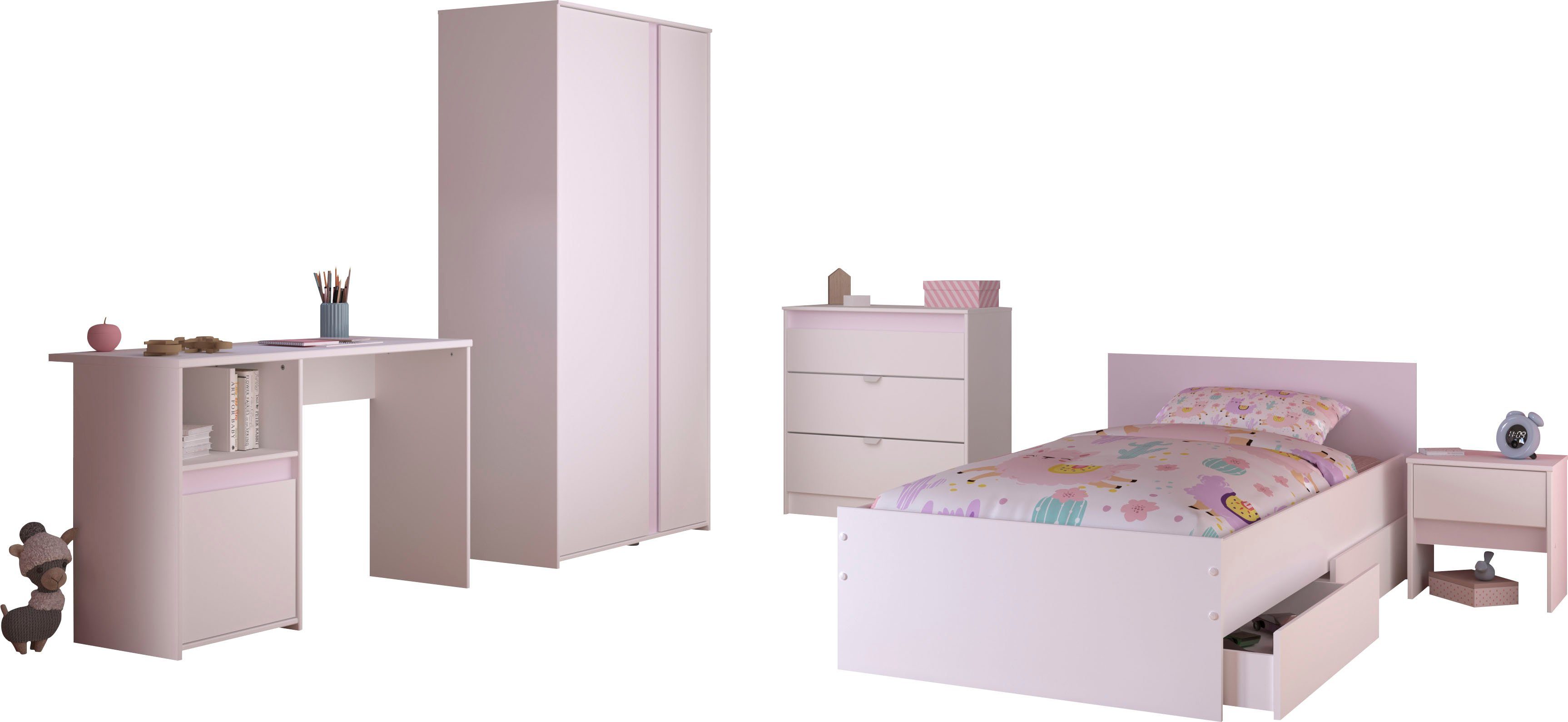 Parisot Jugendzimmer-Set Pirouette, (Set, 6-tlg) günstig online kaufen