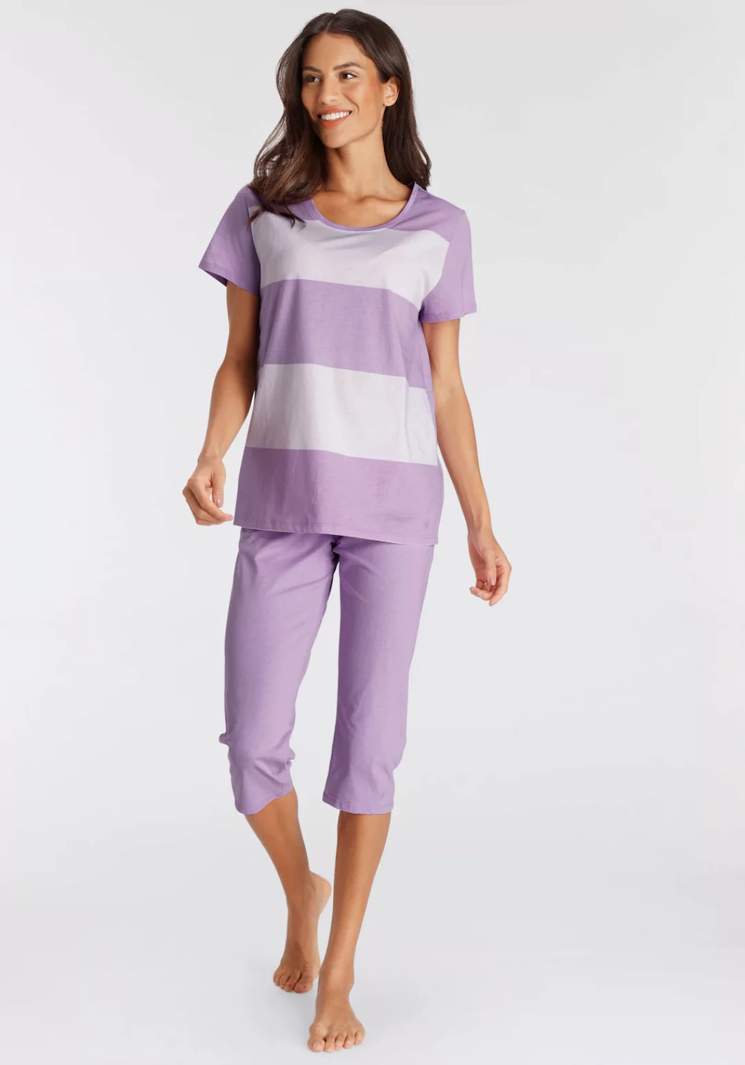 Triumph Schlafanzug "Sets PK Capri X 01", (Set, 2 tlg.), Capri-Pyjama aus r günstig online kaufen
