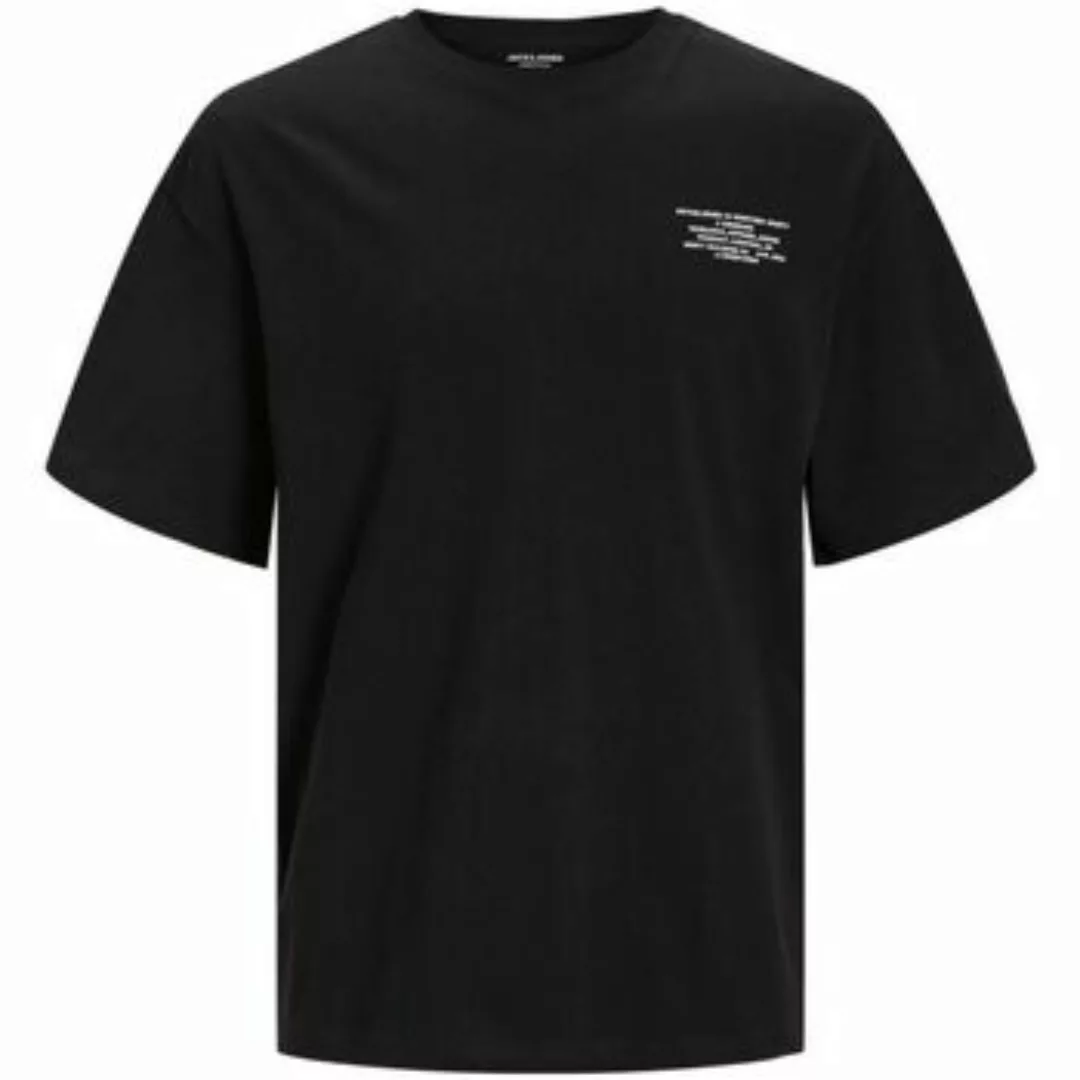Jack & Jones  T-Shirts & Poloshirts 12250651 RILEY-BLACK günstig online kaufen