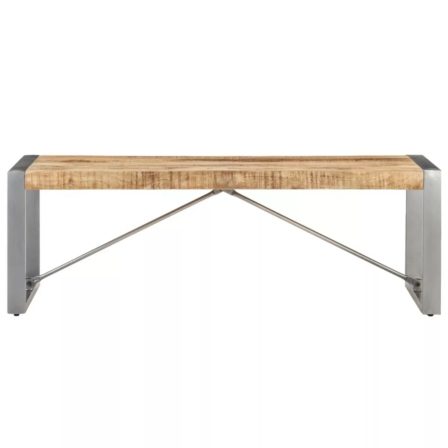 Couchtisch 120x60x40 Cm Raues Mangoholz günstig online kaufen