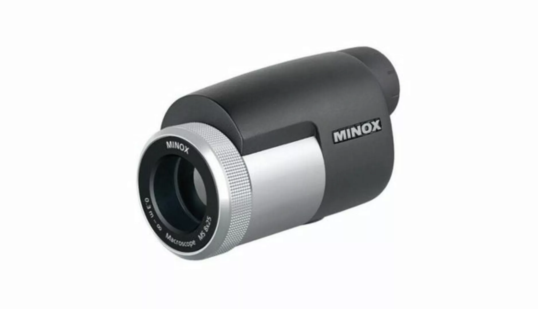 Minox MS 8x25 Macroscope Silber/Schwarz Fernglas günstig online kaufen