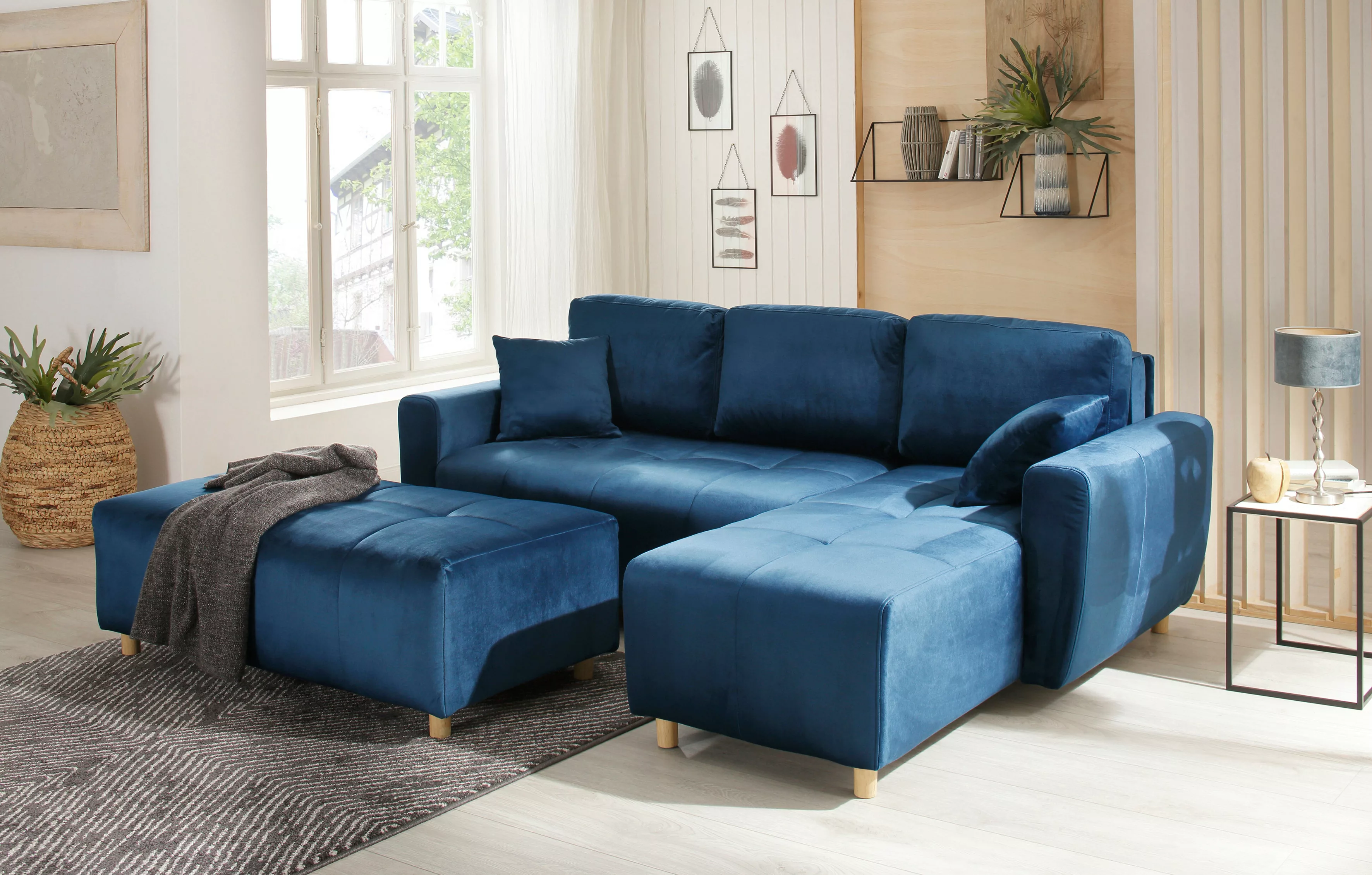 Home affaire Ecksofa "Scania L-Form" günstig online kaufen