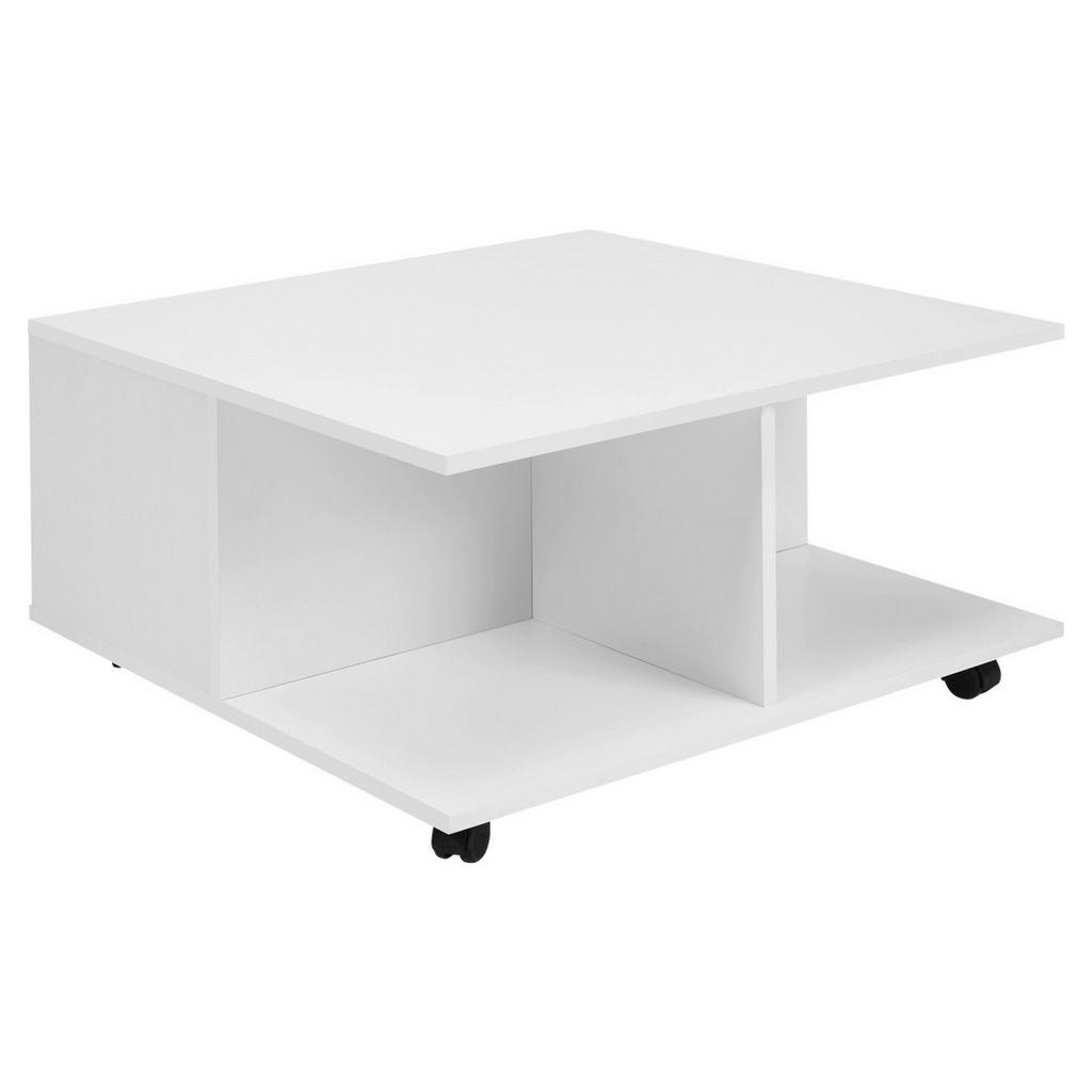 Couchtisch weiß B/H/T: ca. 70x36,5x70 cm günstig online kaufen