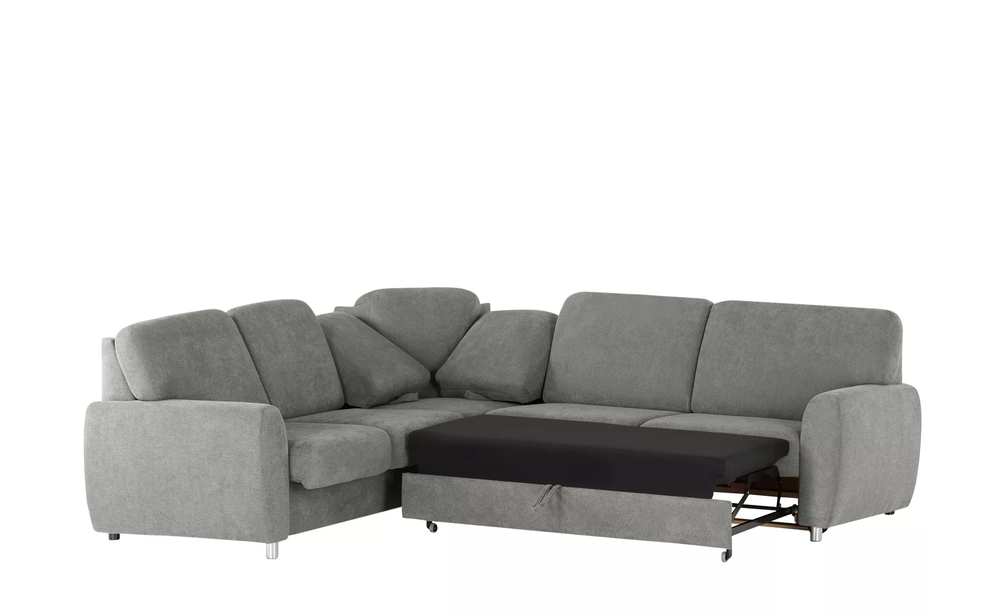 smart Ecksofa  Valencia ¦ grau ¦ Maße (cm): B: 270 H: 90 T: 240 Polstermöbe günstig online kaufen