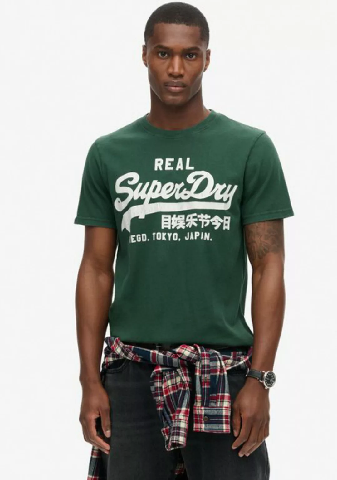 Superdry Rundhalsshirt "CLASSIC VL GRAPHIC T SHIRT" günstig online kaufen