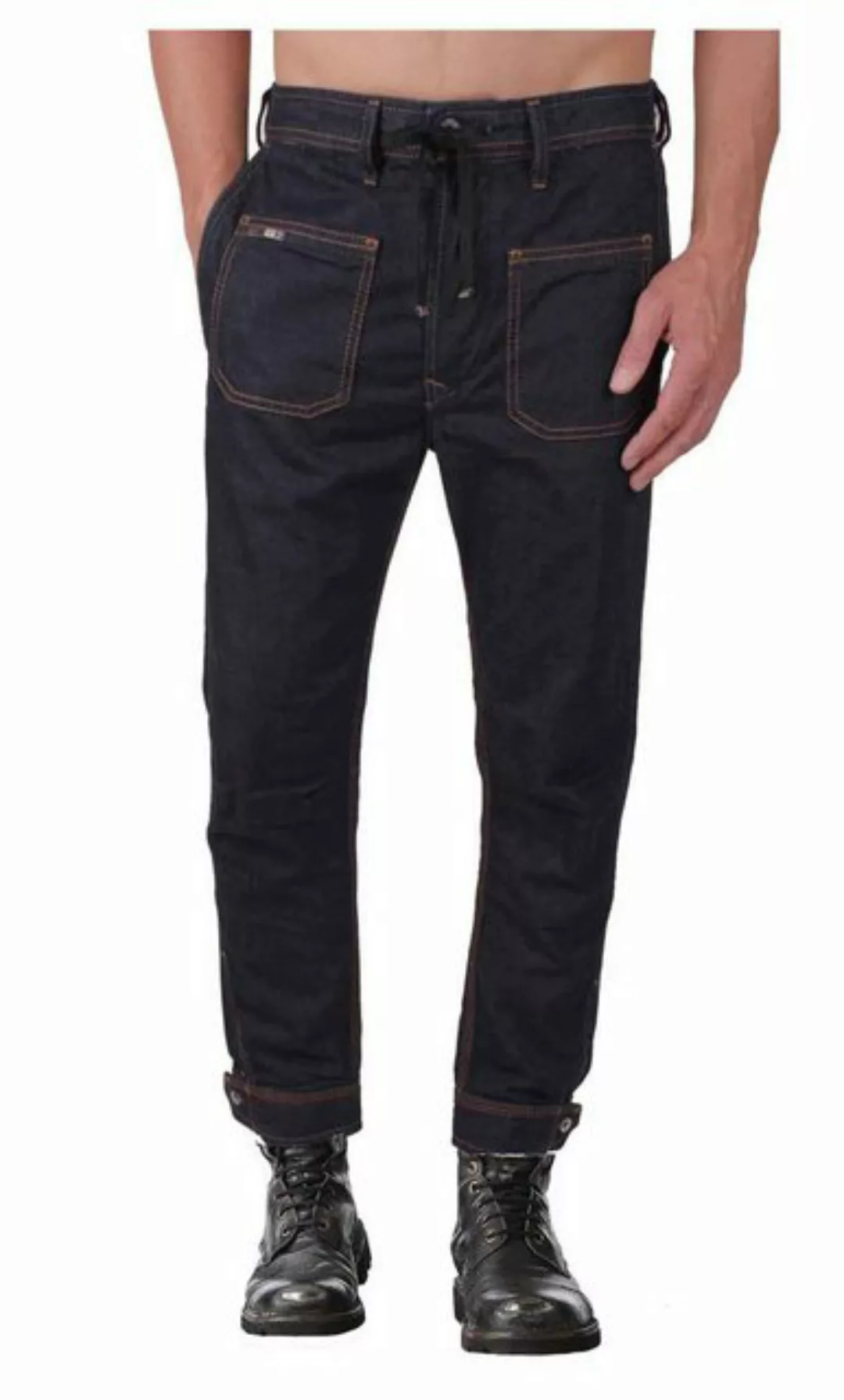 Diesel High-waist-Jeans Diesel Herren Jeans Hose ED-Rakee 0812N High Waist günstig online kaufen