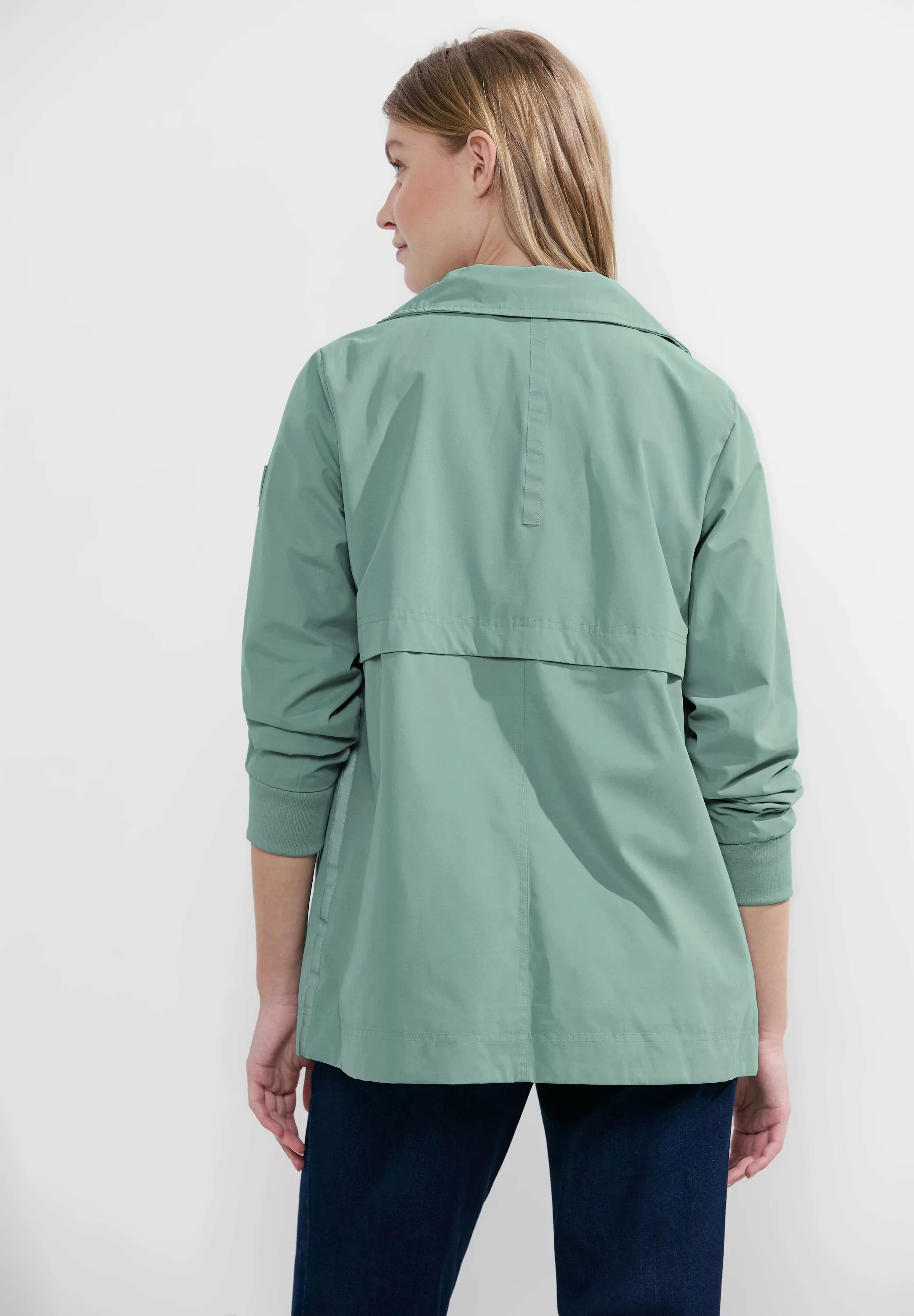 Cecil Anorak "Short Trench Jacket", mit Stehkragen und im TrenchCoat-Stil günstig online kaufen