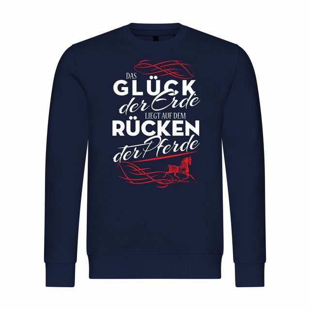 deinshirt Kapuzenpullover Herren Pullover Das Glück der Erde liegt auf dem günstig online kaufen