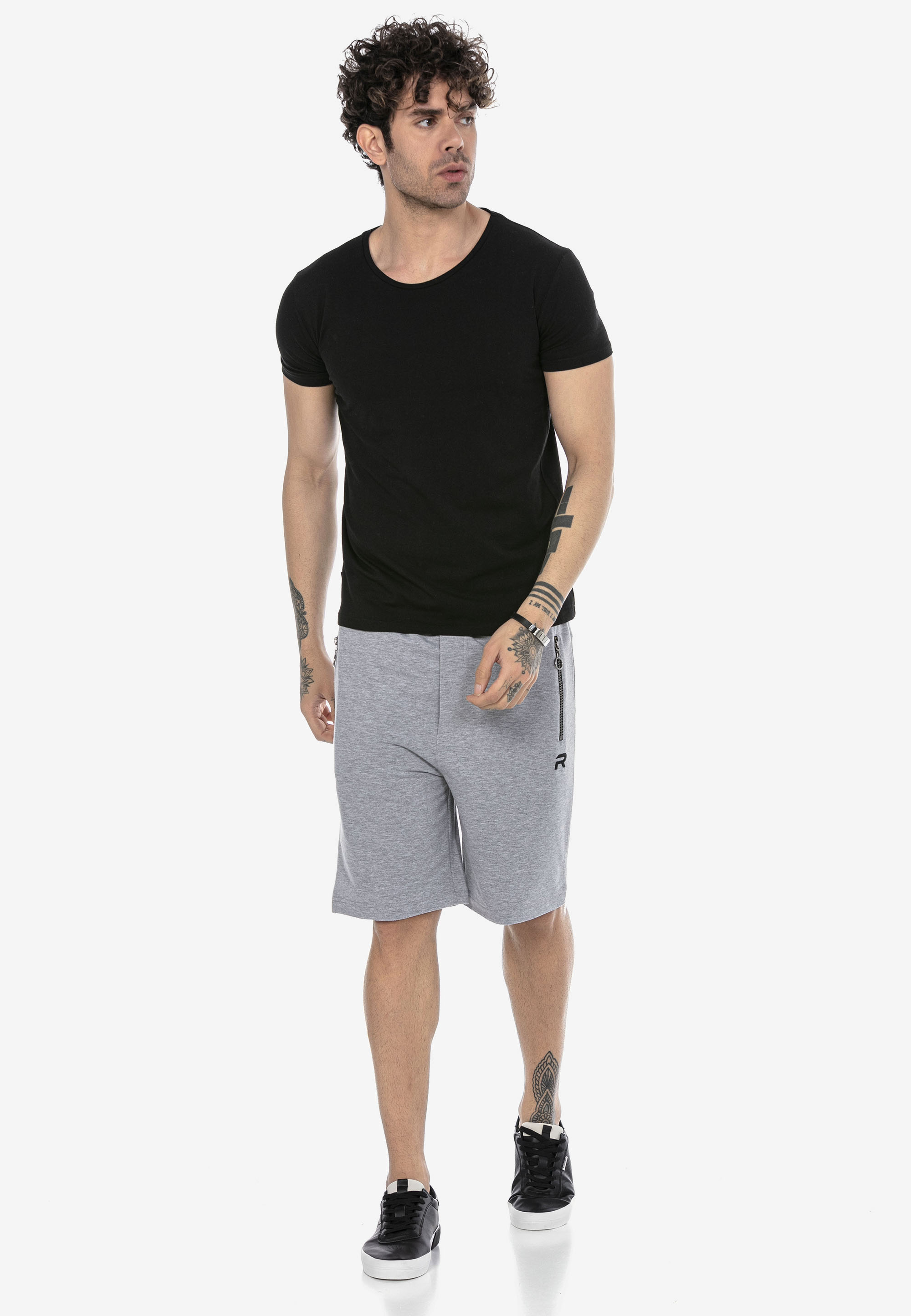 RedBridge Sweatshorts Red Bridge Herren Shorts Kurze Hose sport Hose Tasche günstig online kaufen