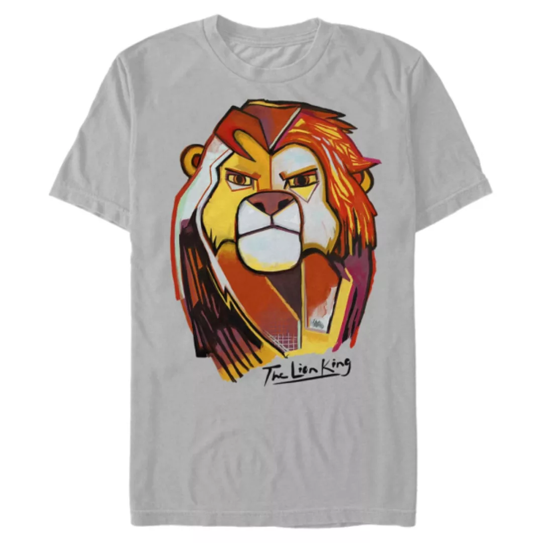 Disney - Der König der Löwen - Simba stract - Männer T-Shirt günstig online kaufen