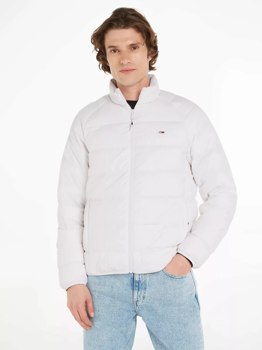 Tommy Jeans Daunenjacke TJM ESSENTIAL LT DOWN JACKET EXT mit Stehkragen günstig online kaufen