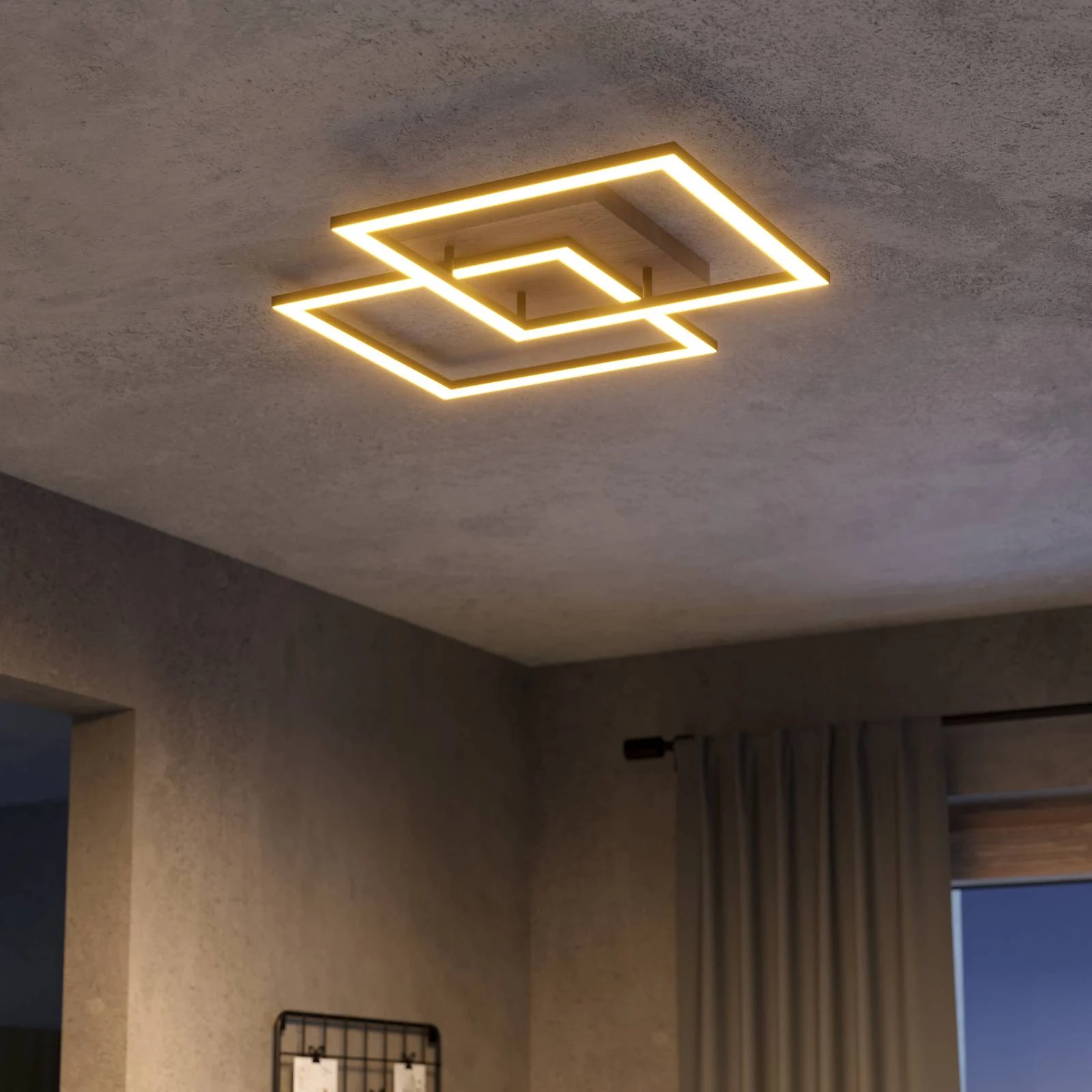 EGLO connect Smart-LED-Deckenlampe Lomaltas-Z, 77cm, 4400lm günstig online kaufen