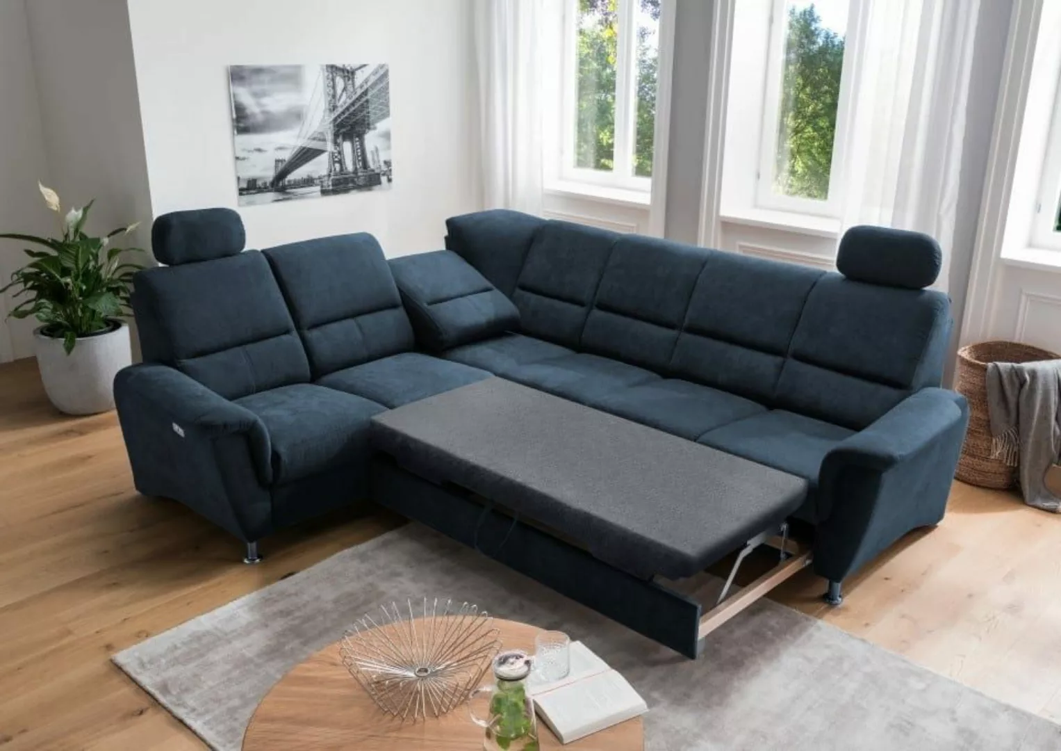 Myhomelando Ecksofa Paris, mit elektronischer Relaxfunktion, günstig online kaufen