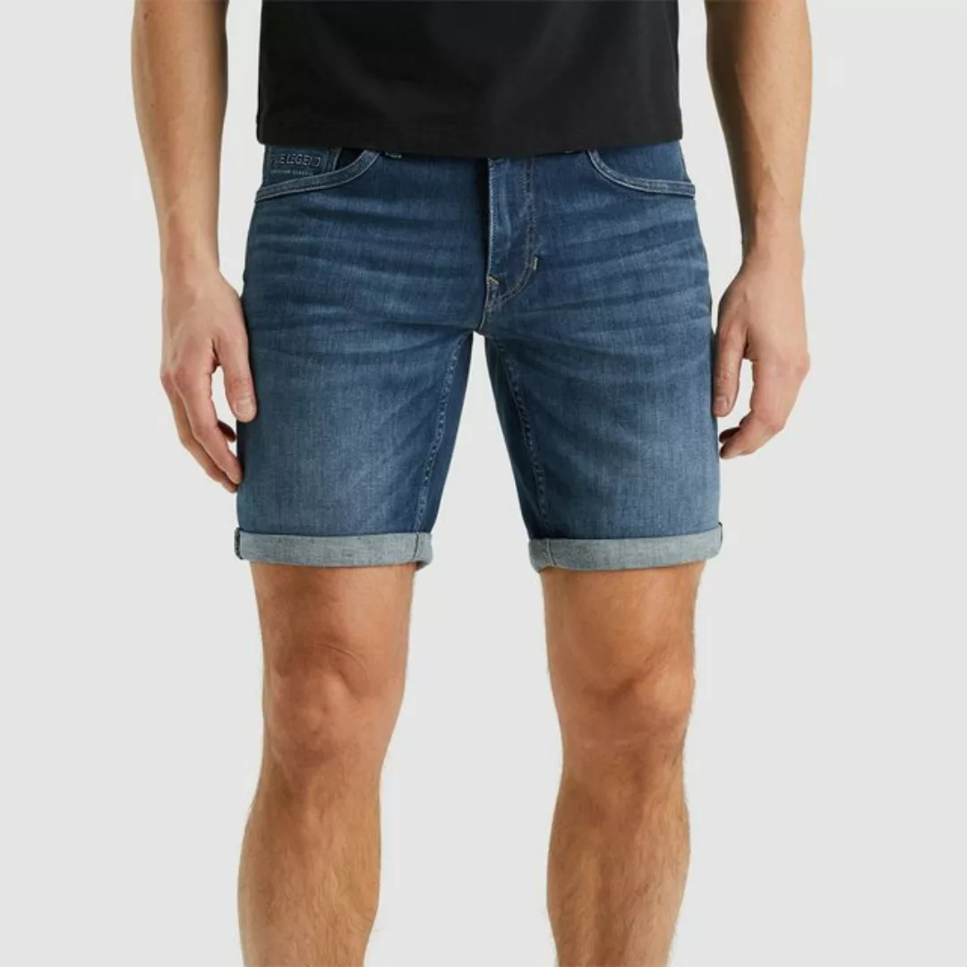 PME Legend Herren Jeans Short NIGHTFLIGHT - Regular Fit - Blau - Grau günstig online kaufen