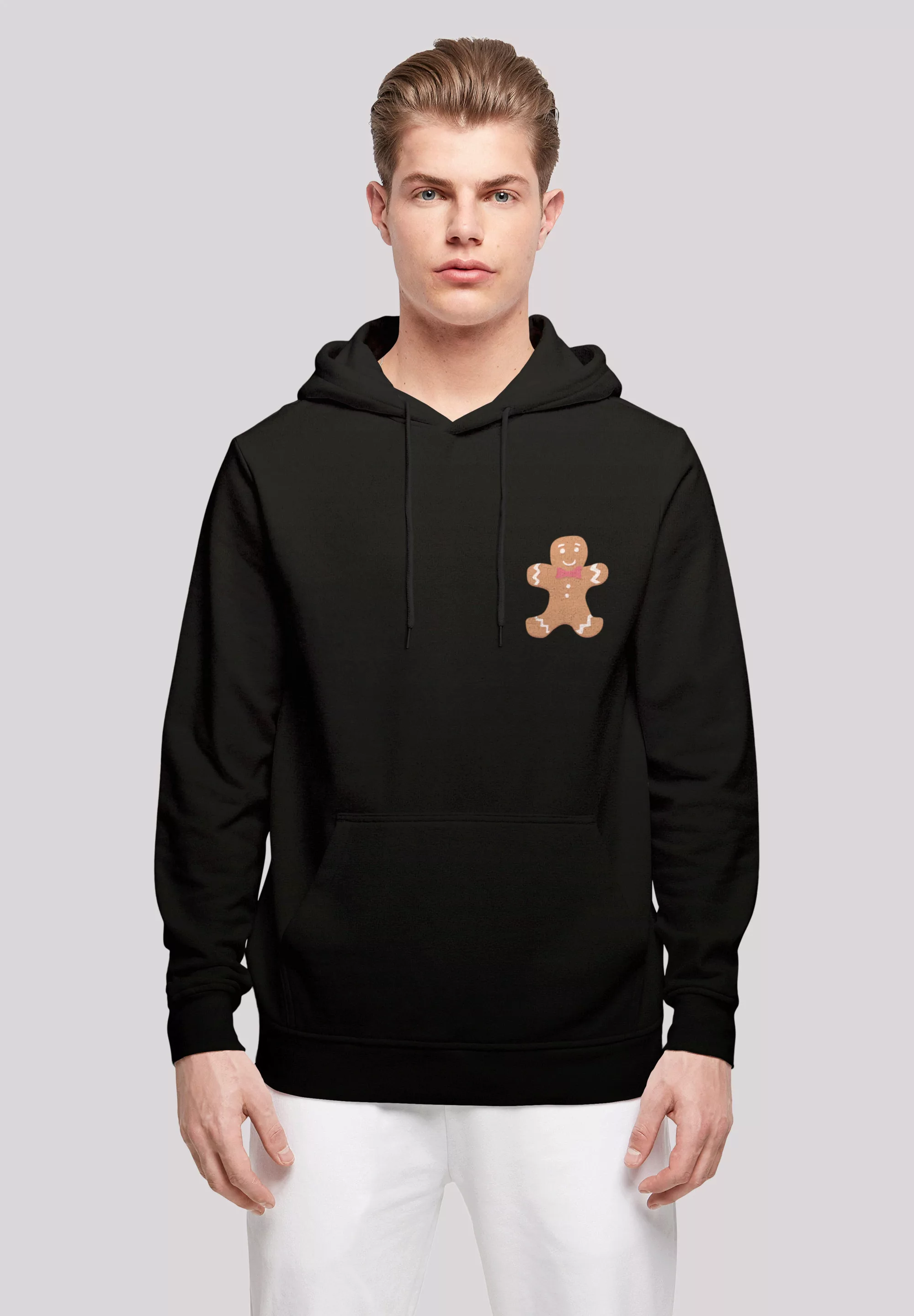 F4NT4STIC Kapuzenpullover "Gingerbread Lebkuchen", Print günstig online kaufen