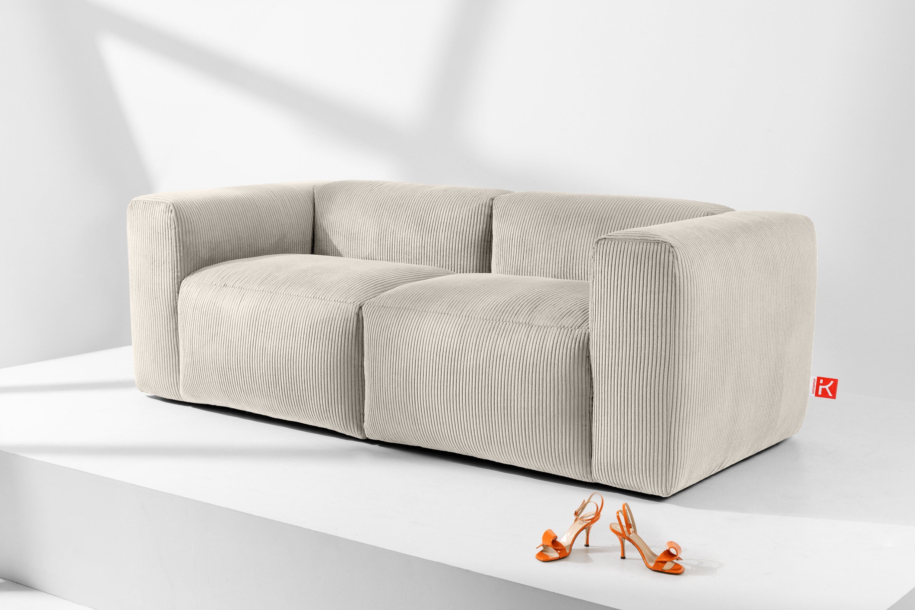 KONSIMO® 3-Sitzer BUFFO Einzelsofa, modulares Sofa, günstig online kaufen