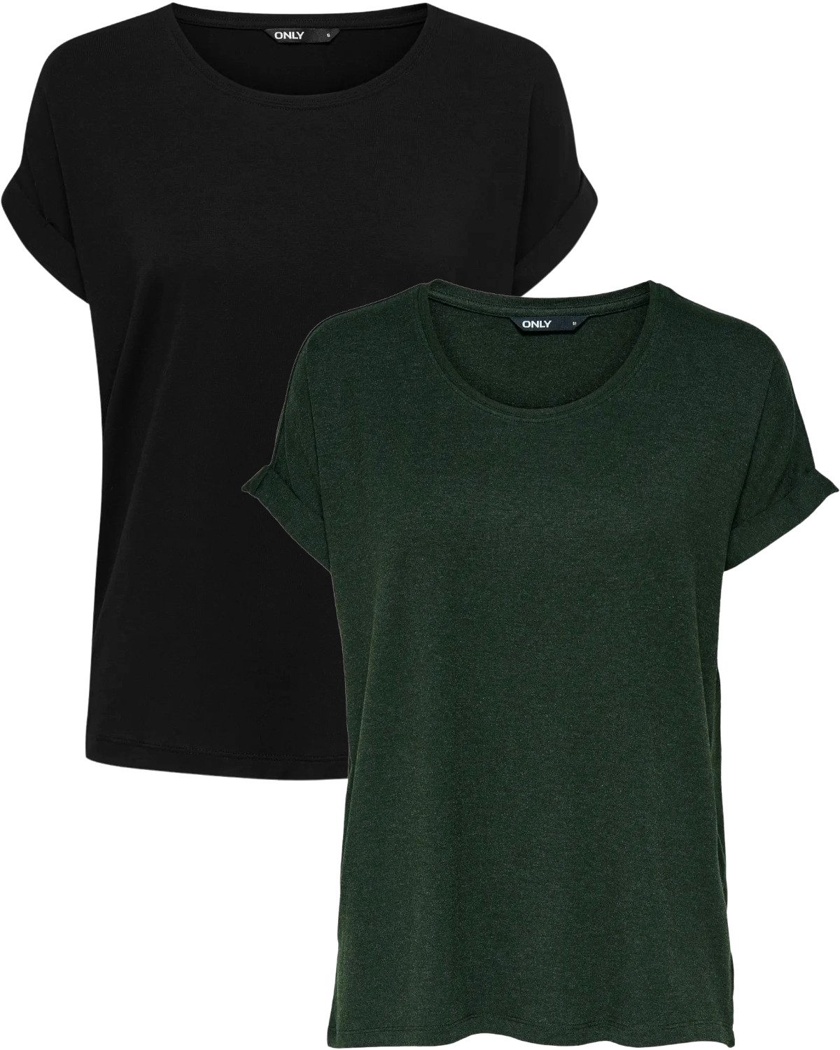 ONLY T-Shirt Stilvolles Basic Shirt mit günstig online kaufen