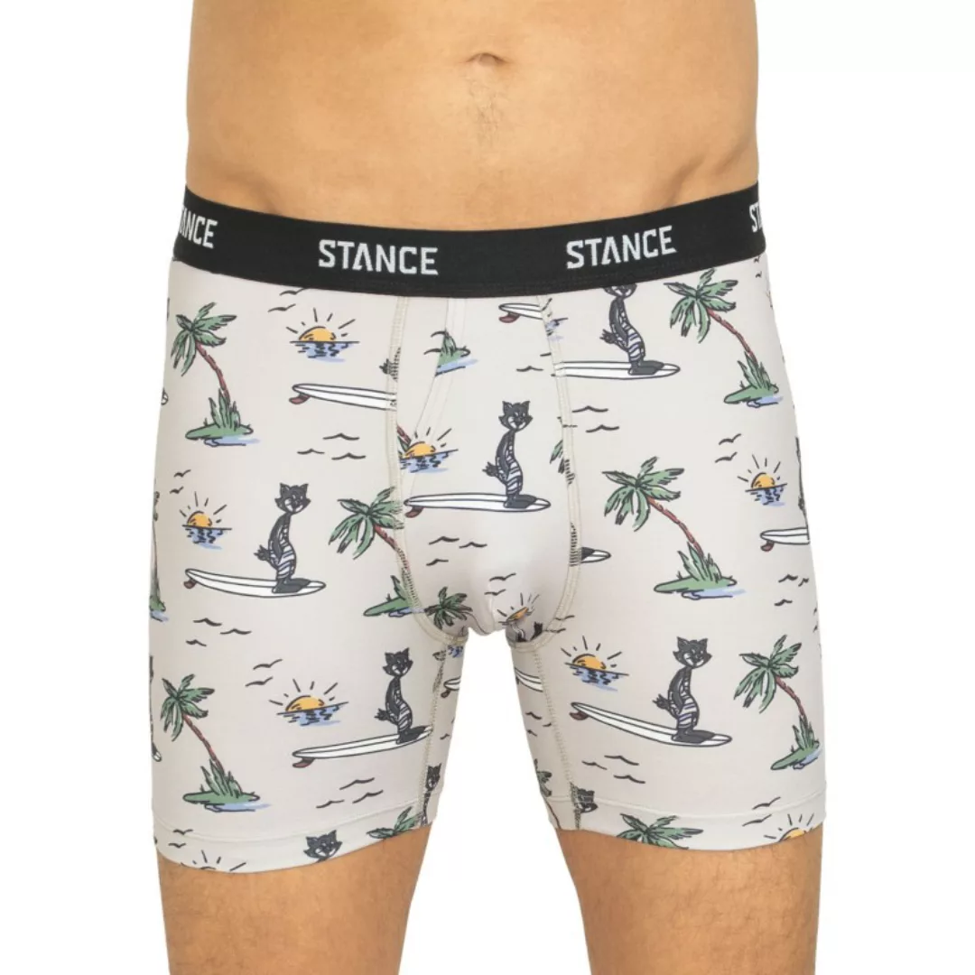 Stance Boxer Brief Grau mit Motiv günstig online kaufen