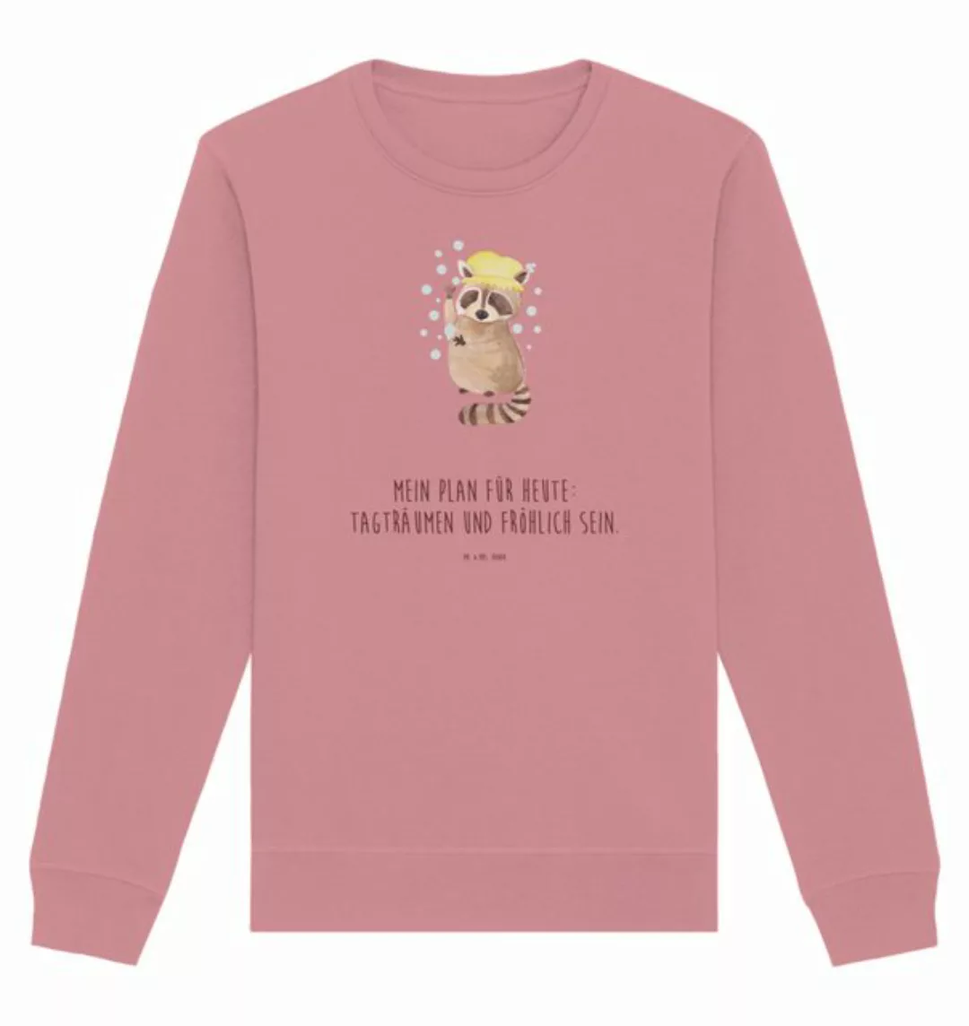 Mr. & Mrs. Panda Longpullover Größe XXL Waschbär - Canyon Pink - Geschenk, günstig online kaufen