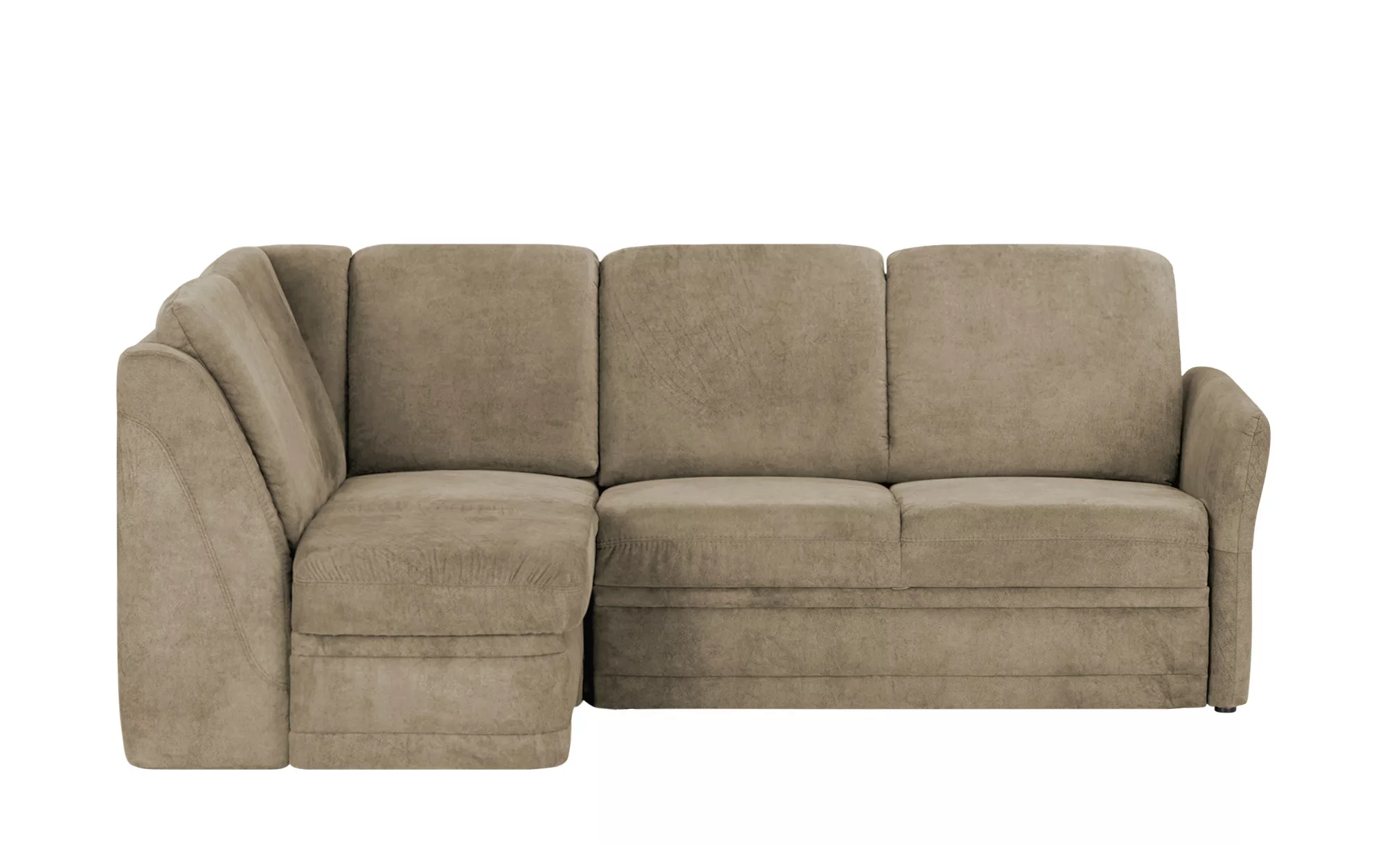 Polstermöbel Oelsa Ecksofa  Luna - braun - 91 cm - Polstermöbel > Sofas > E günstig online kaufen