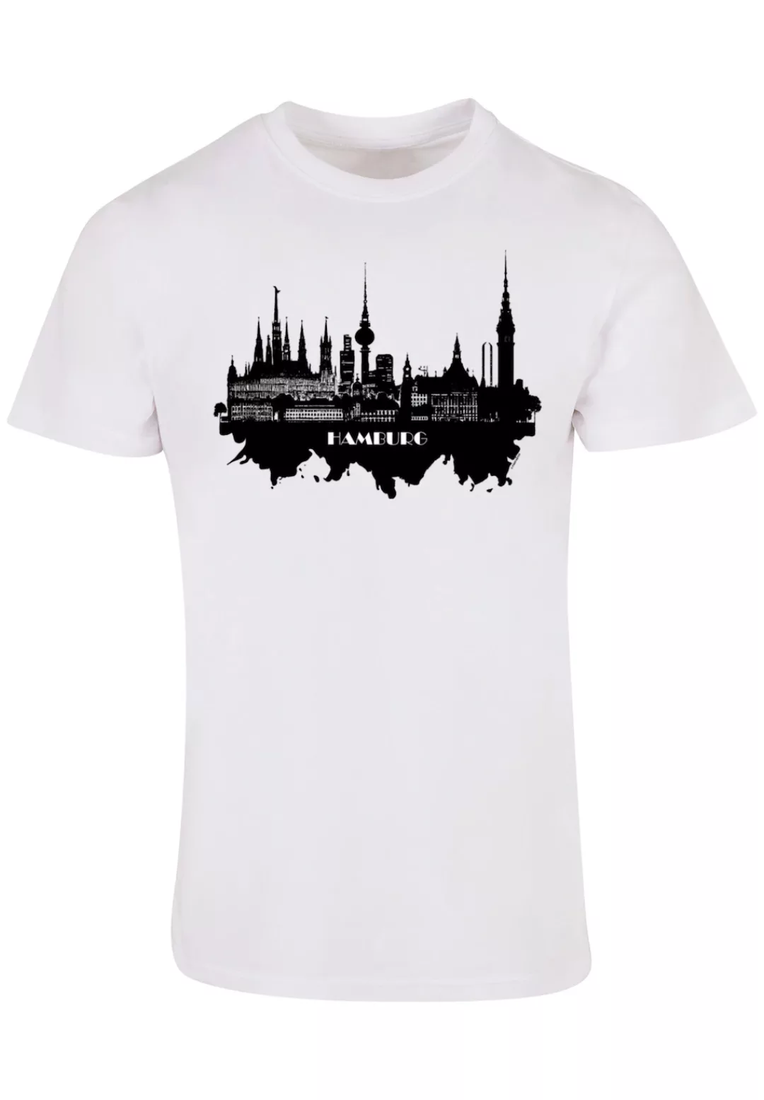 F4NT4STIC T-Shirt "Cities Collection - Hamburg skyline", Print günstig online kaufen