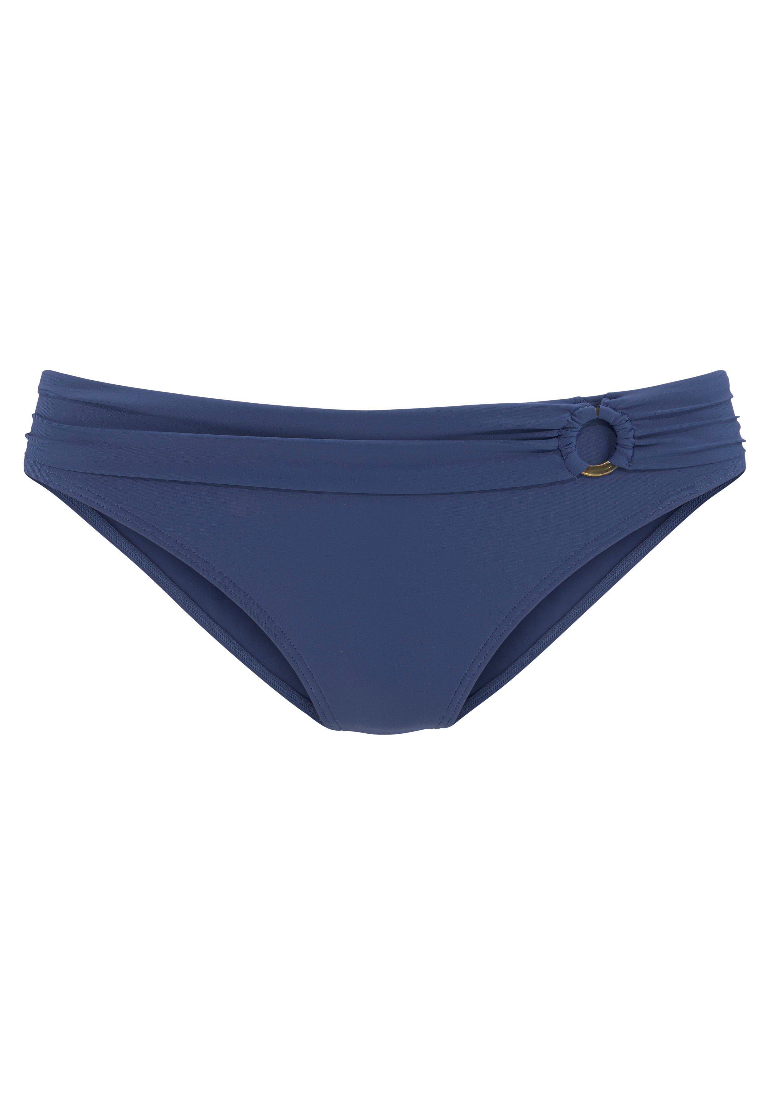 s.Oliver Bikini-Hose Rome mit Umschlagbund günstig online kaufen
