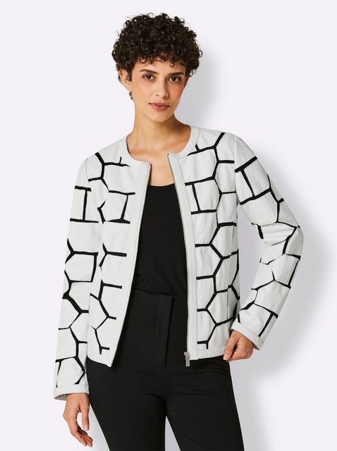 creation L Blusenblazer Lederblazer günstig online kaufen